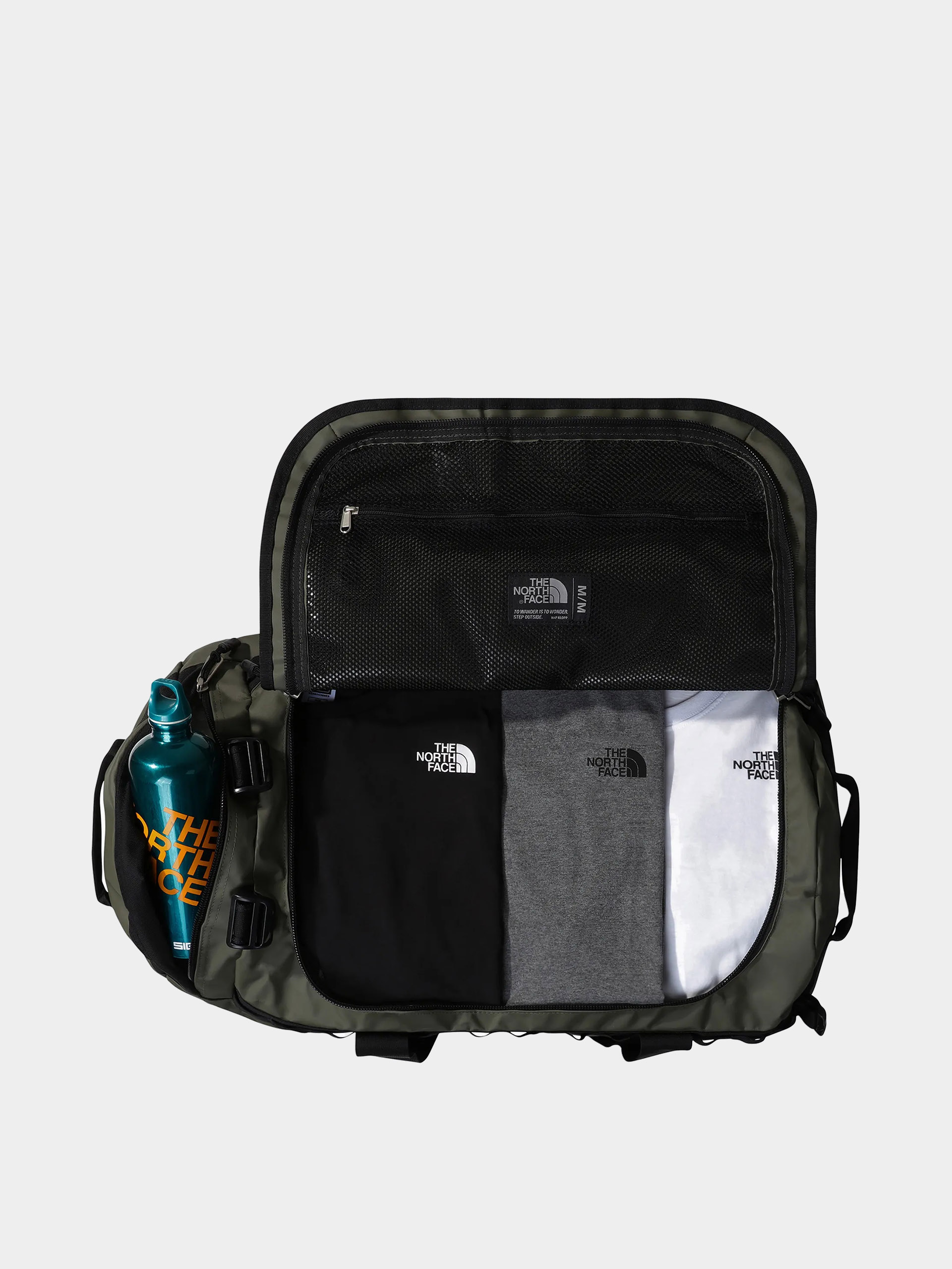 Taška The North Face Base Camp Duffel M (new taupe green tnf bla)