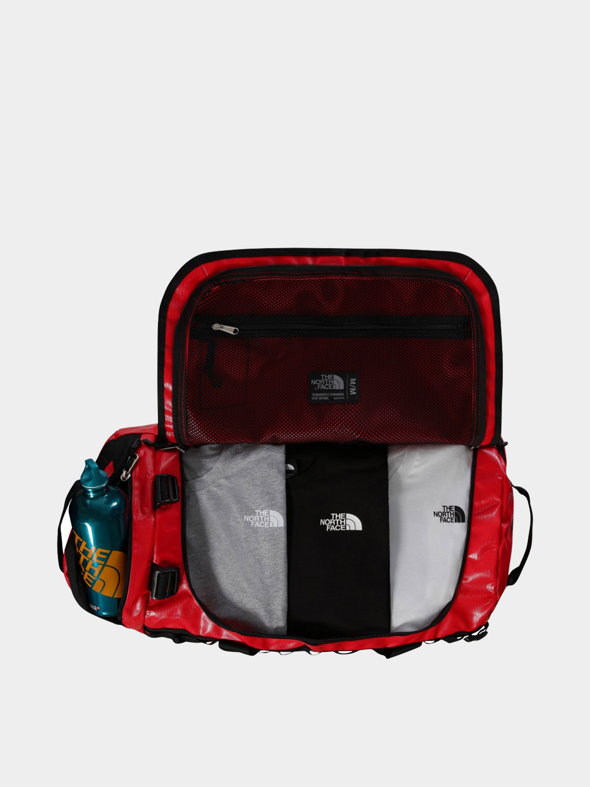 Taška The North Face Base Camp Duffel M (tnf red tnf black npf)