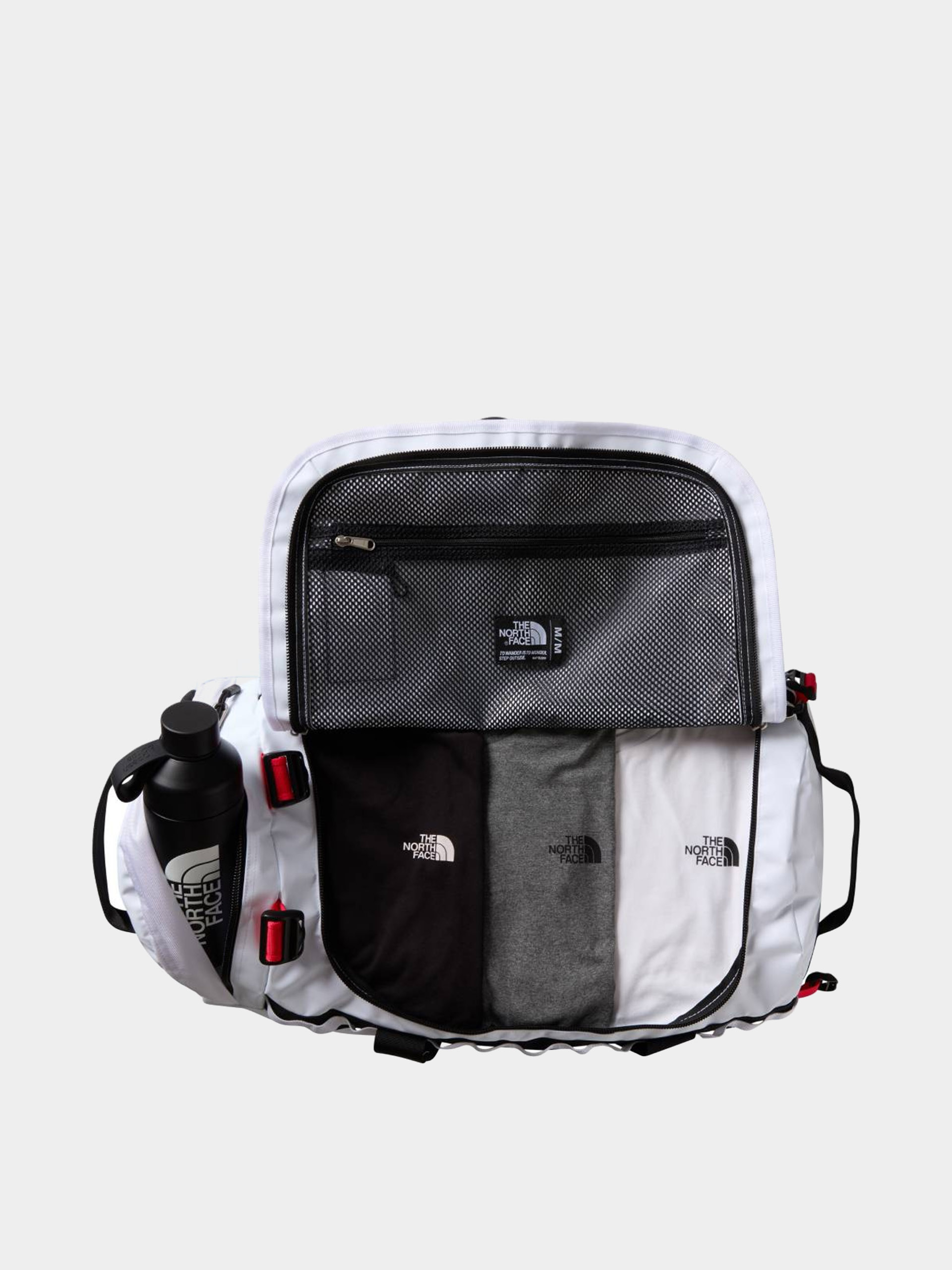 Taška The North Face Base Camp Duffel M (tnf white/tnf black/ele)
