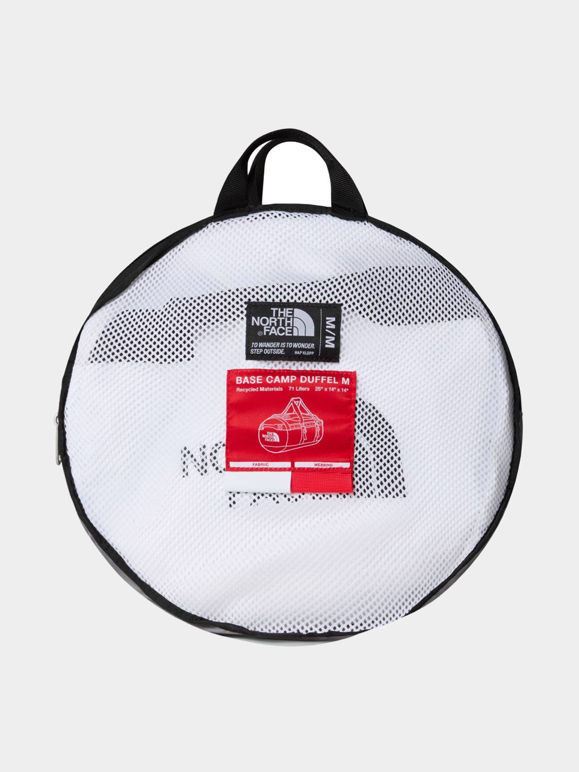 Taška The North Face Base Camp Duffel M (tnf white/tnf black/ele)
