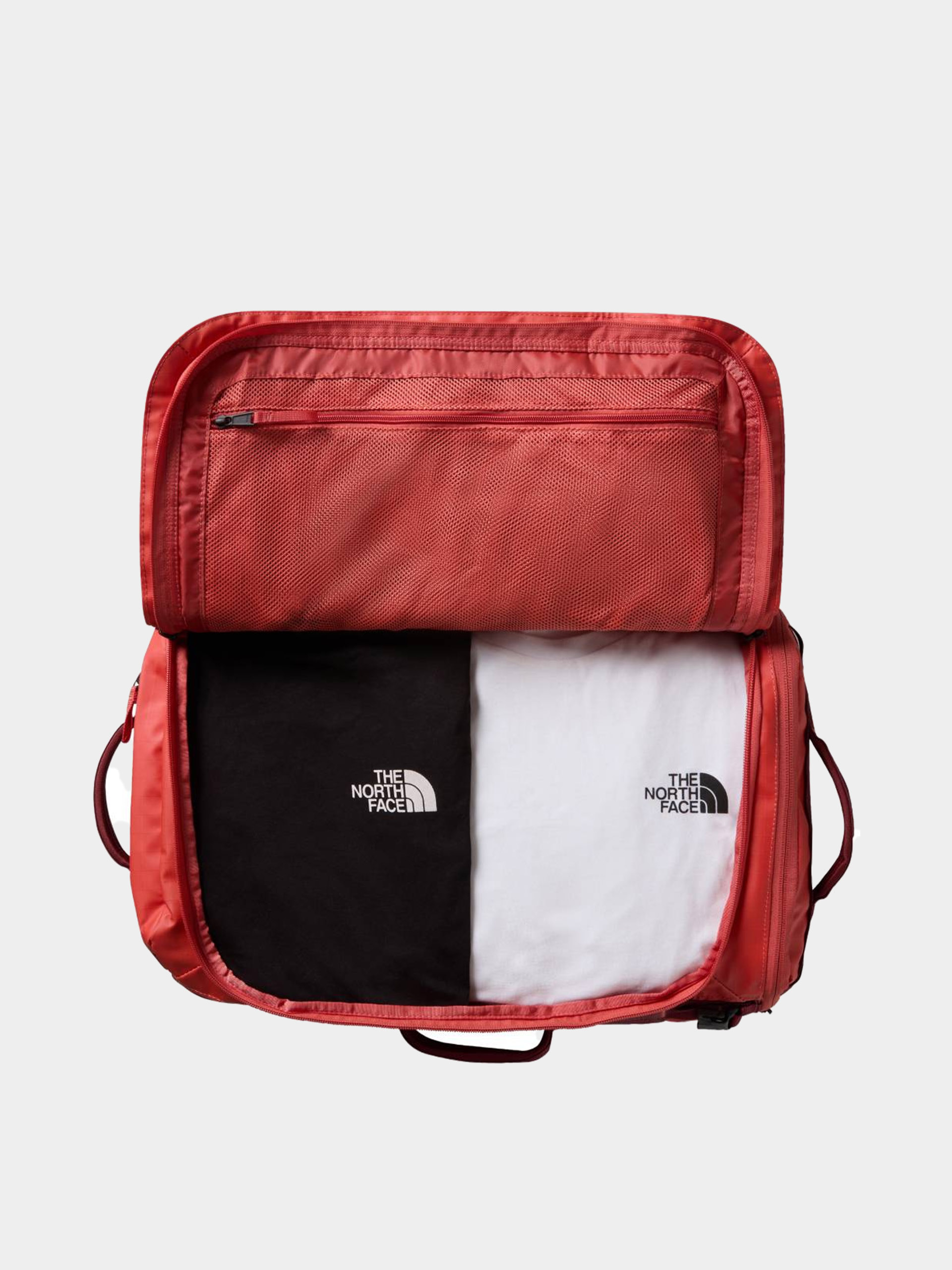 Taška The North Face Base Camp Voyager Duffel 32L (mars dust/sumac)