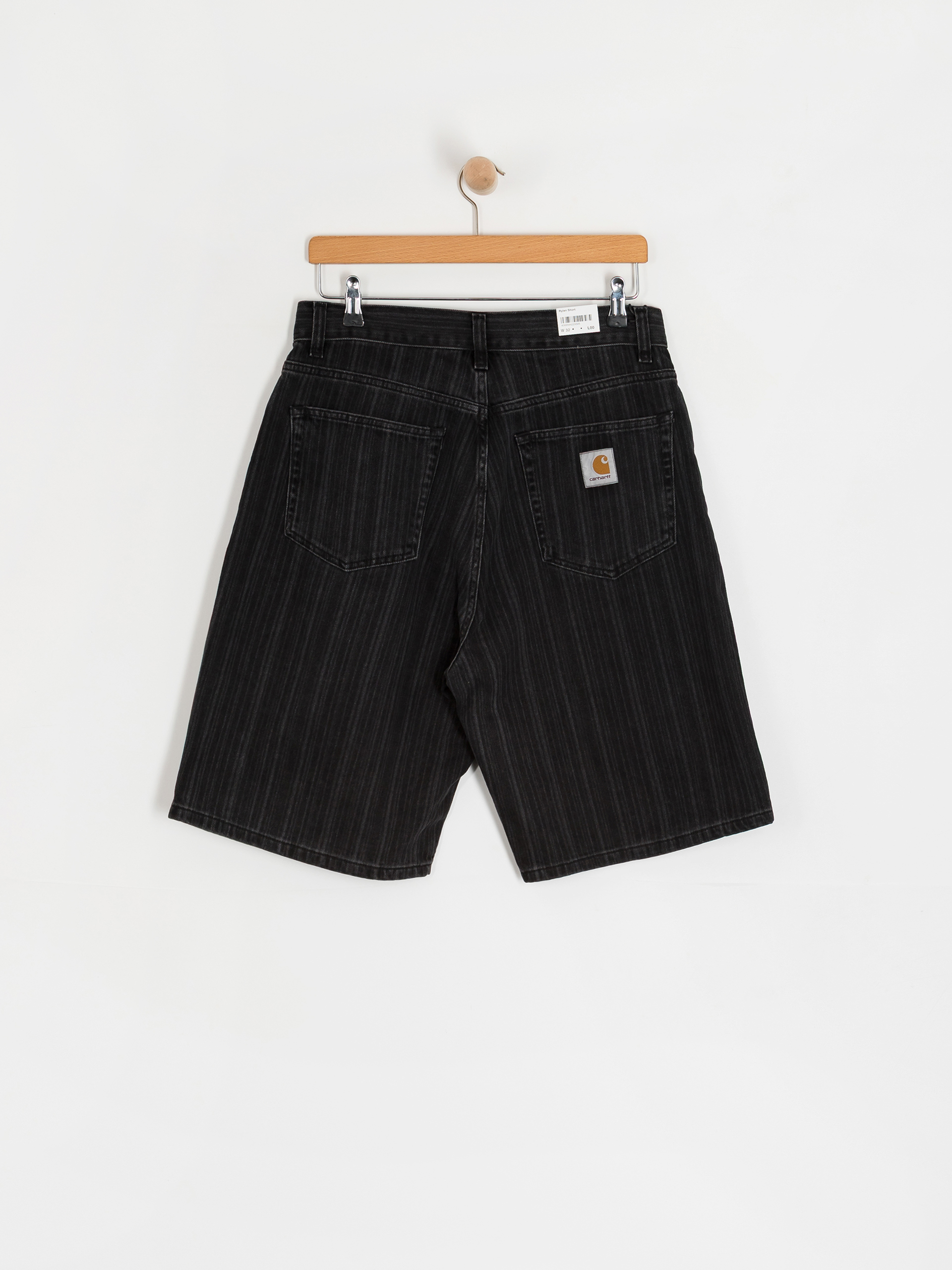 Kraťasy Carhartt WIP Rylan (rylan stripe/black/stone washed)