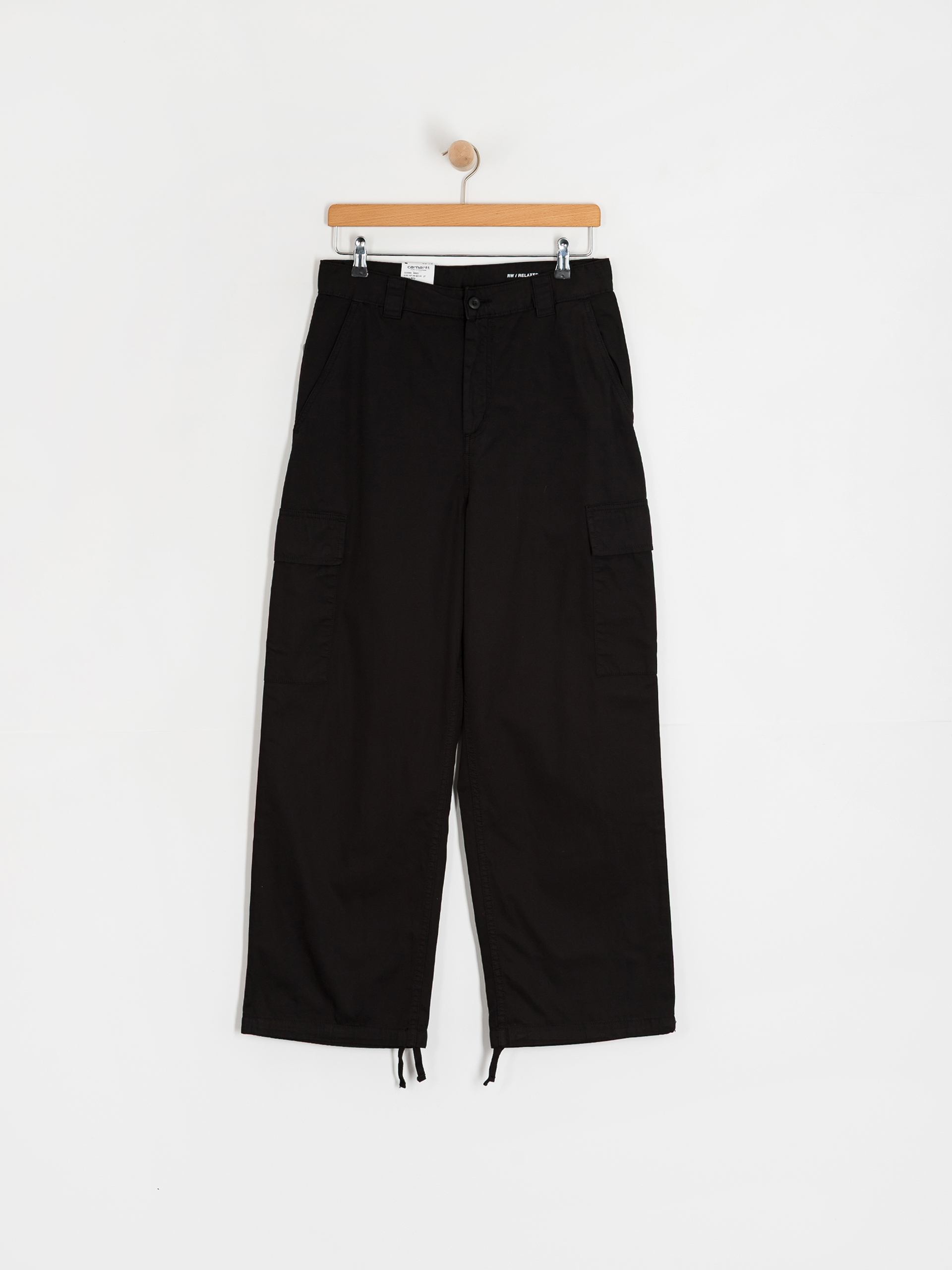 Kalhoty Carhartt WIP Kingston Wmn (black/garment dyed)