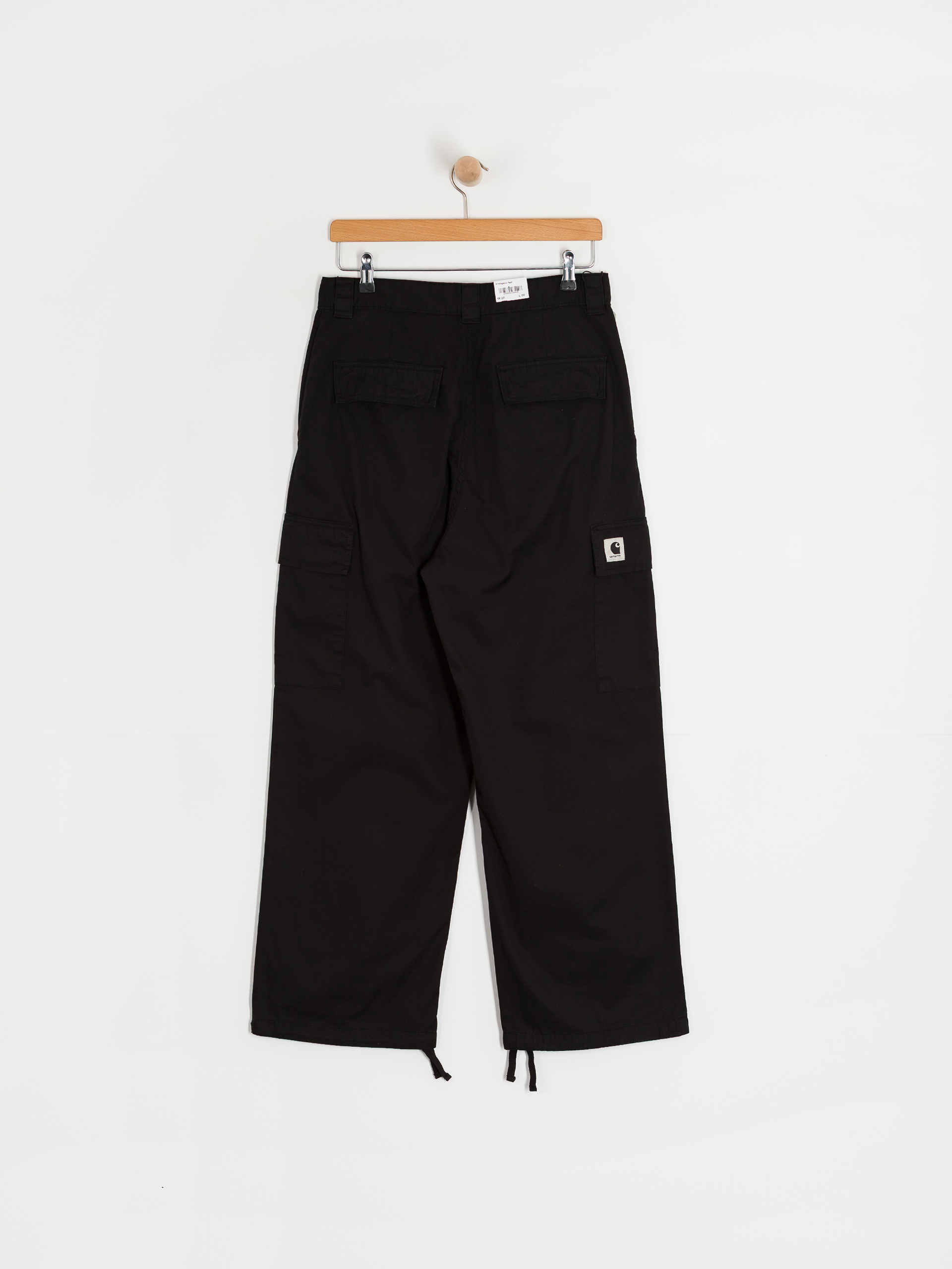 Kalhoty Carhartt WIP Kingston Wmn (black/garment dyed)