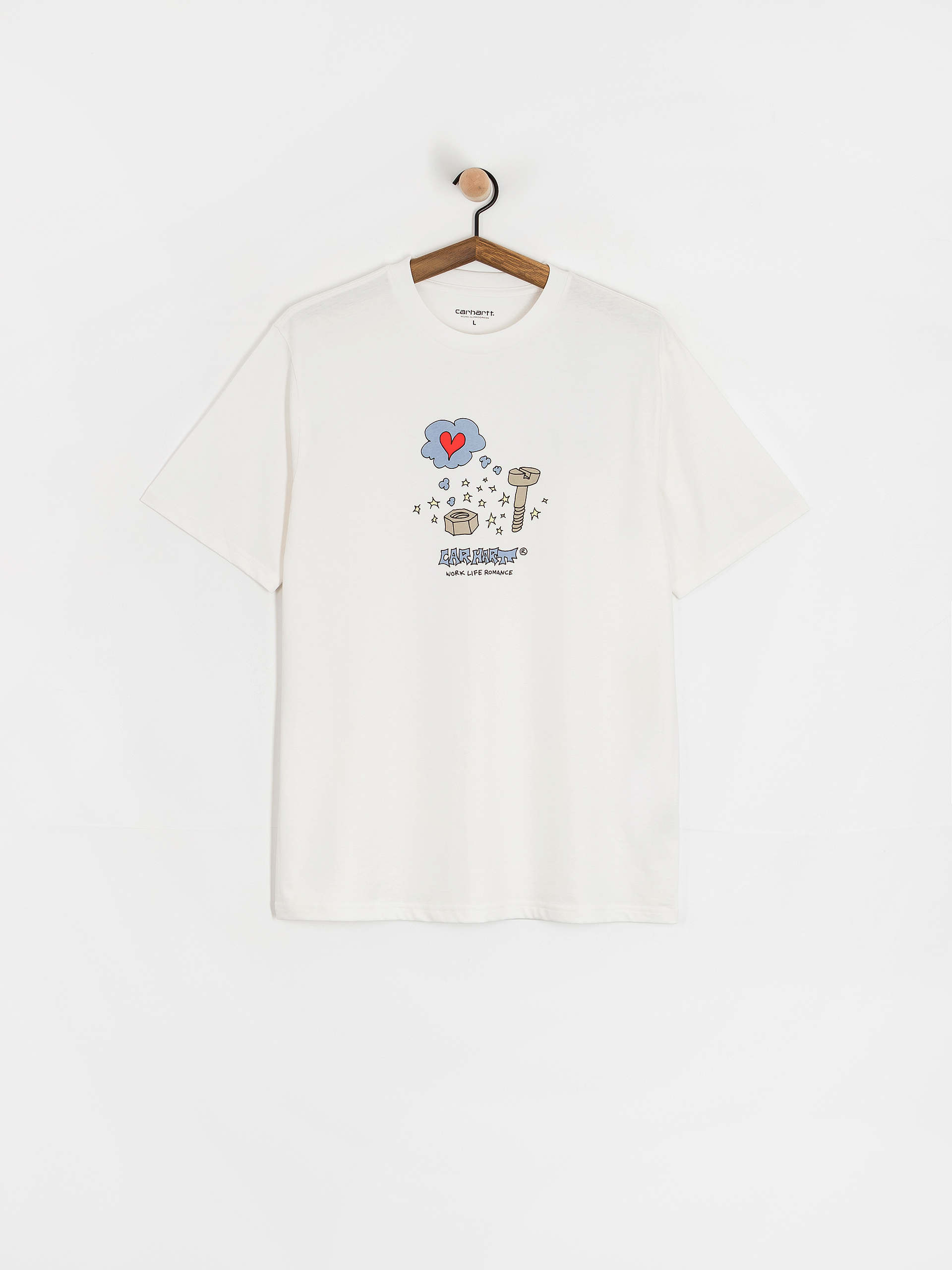 Tričko Carhartt WIP Work Life Romance (white)