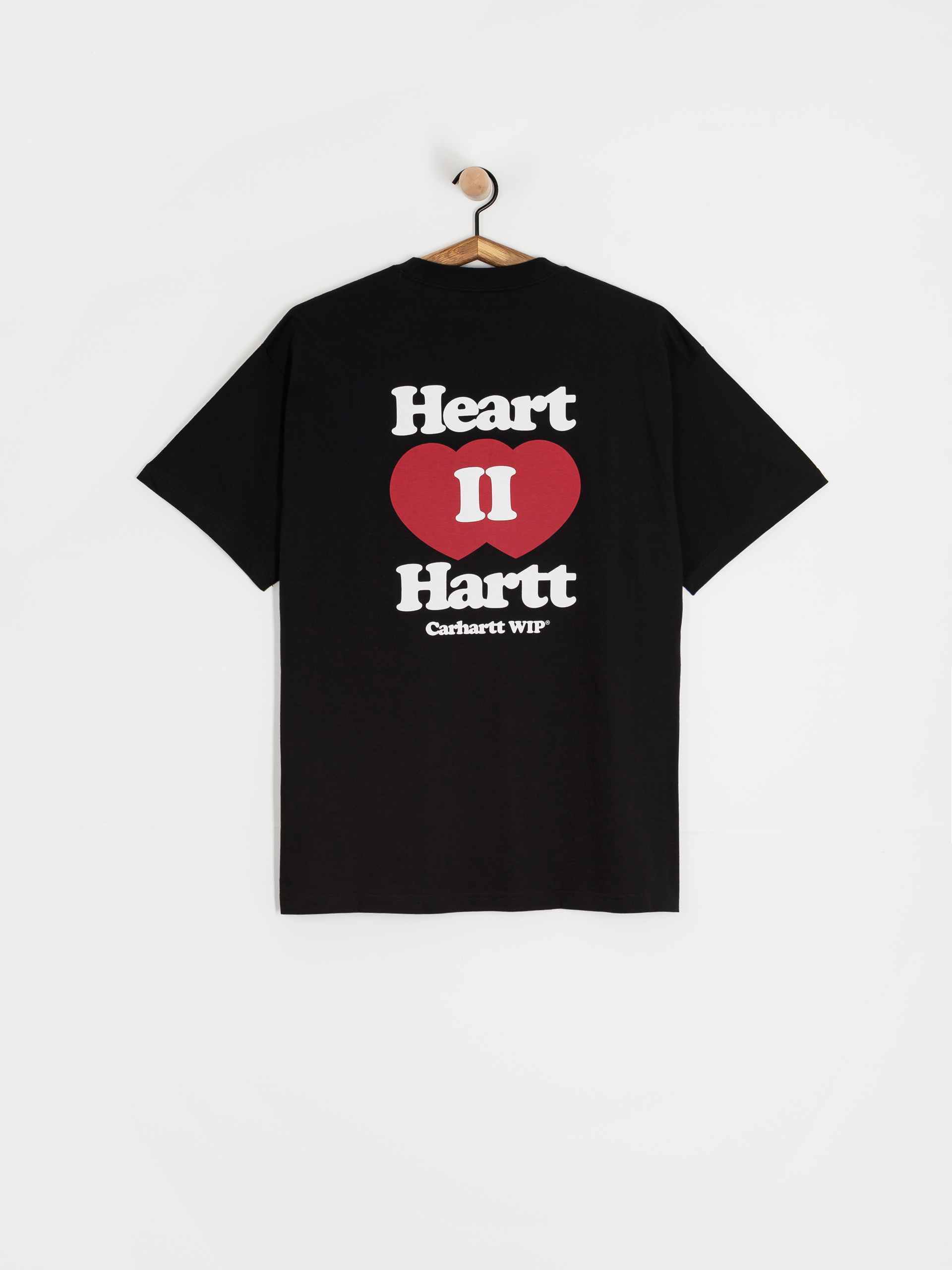 Tričko Carhartt WIP Heart II Hartt (black)