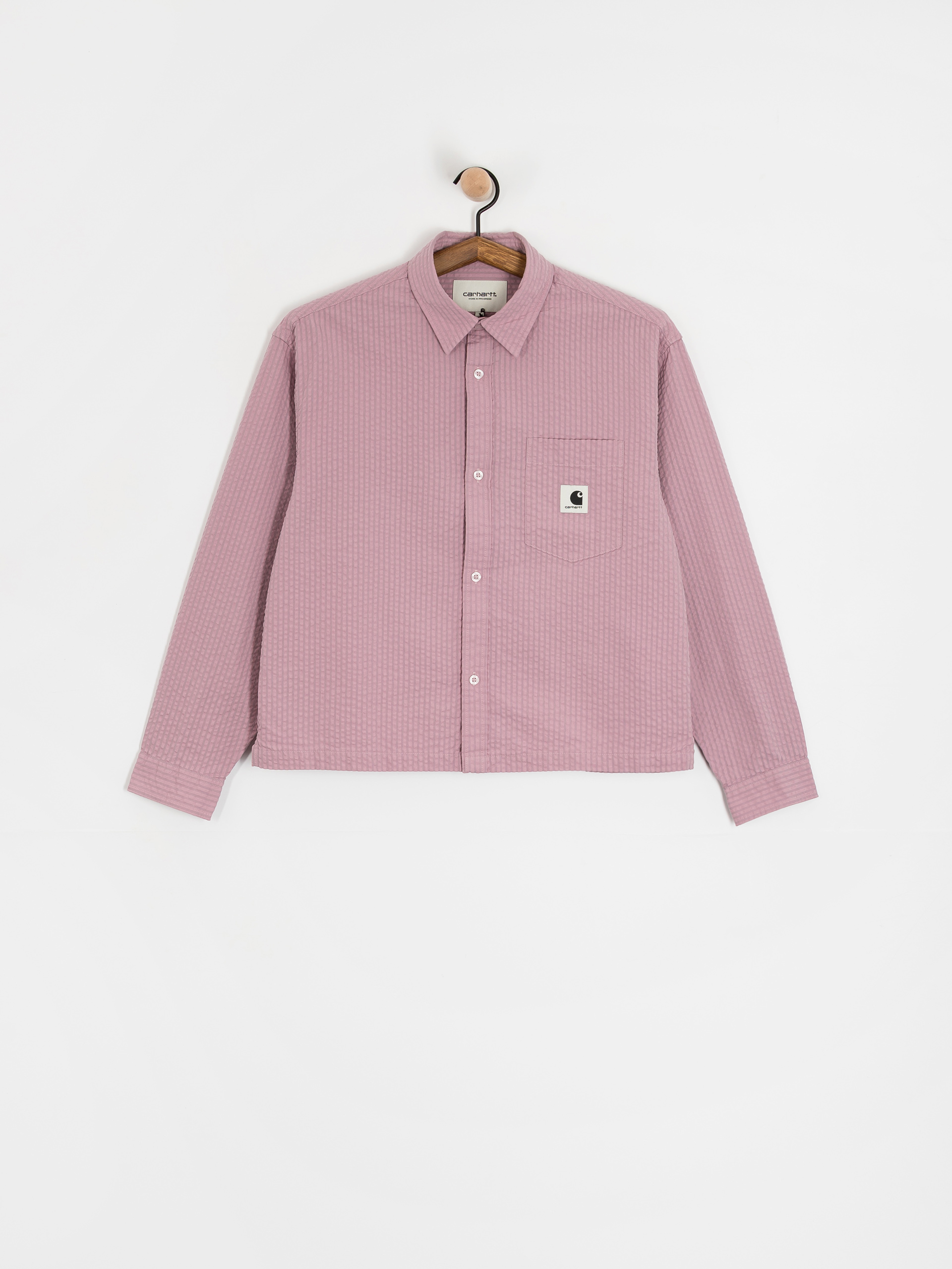 Košile Carhartt WIP Toland Wmn (toland stripe/pink fog)