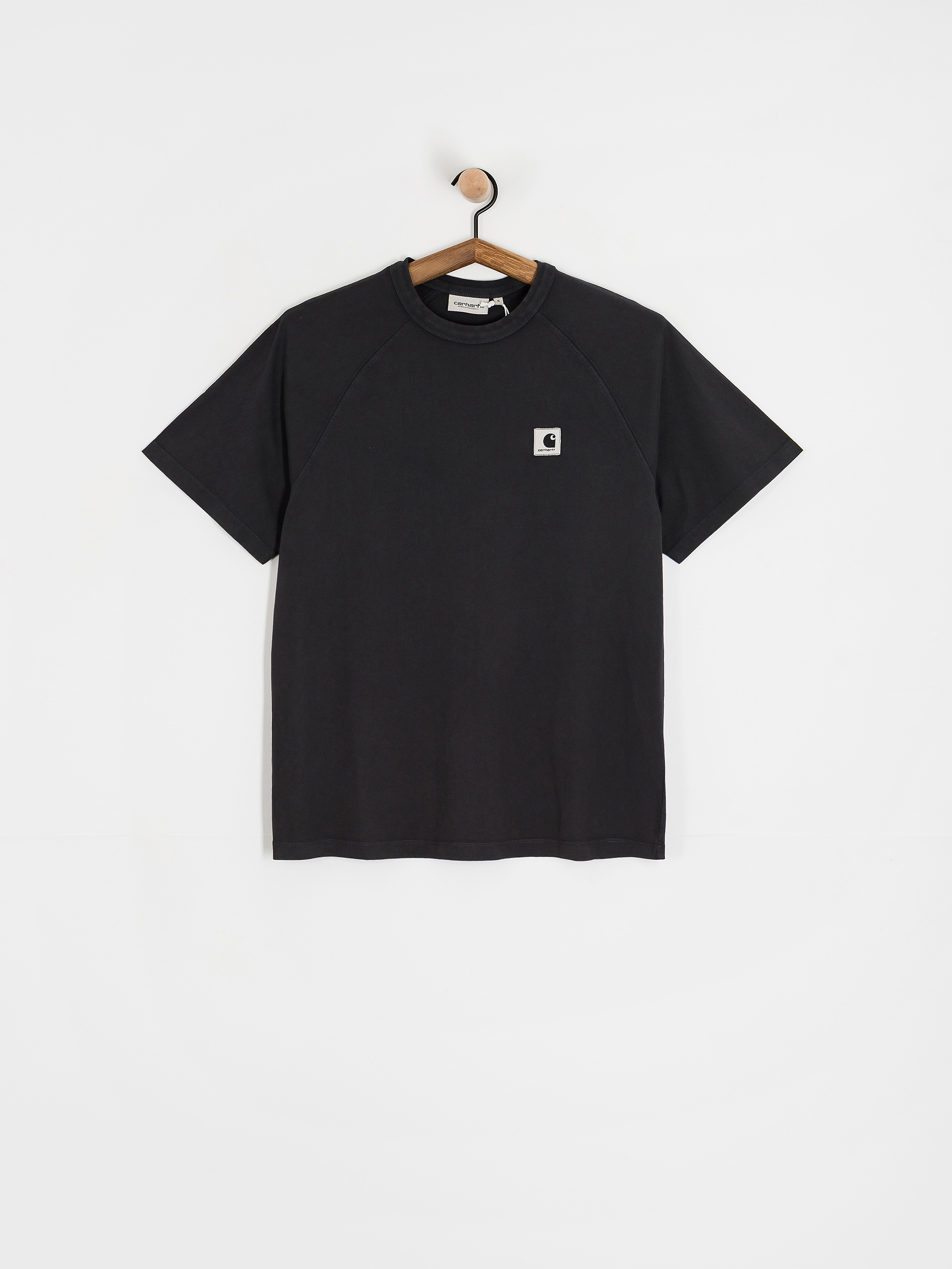 Tričko Carhartt WIP Hudson Wmn (black/chalk wash)