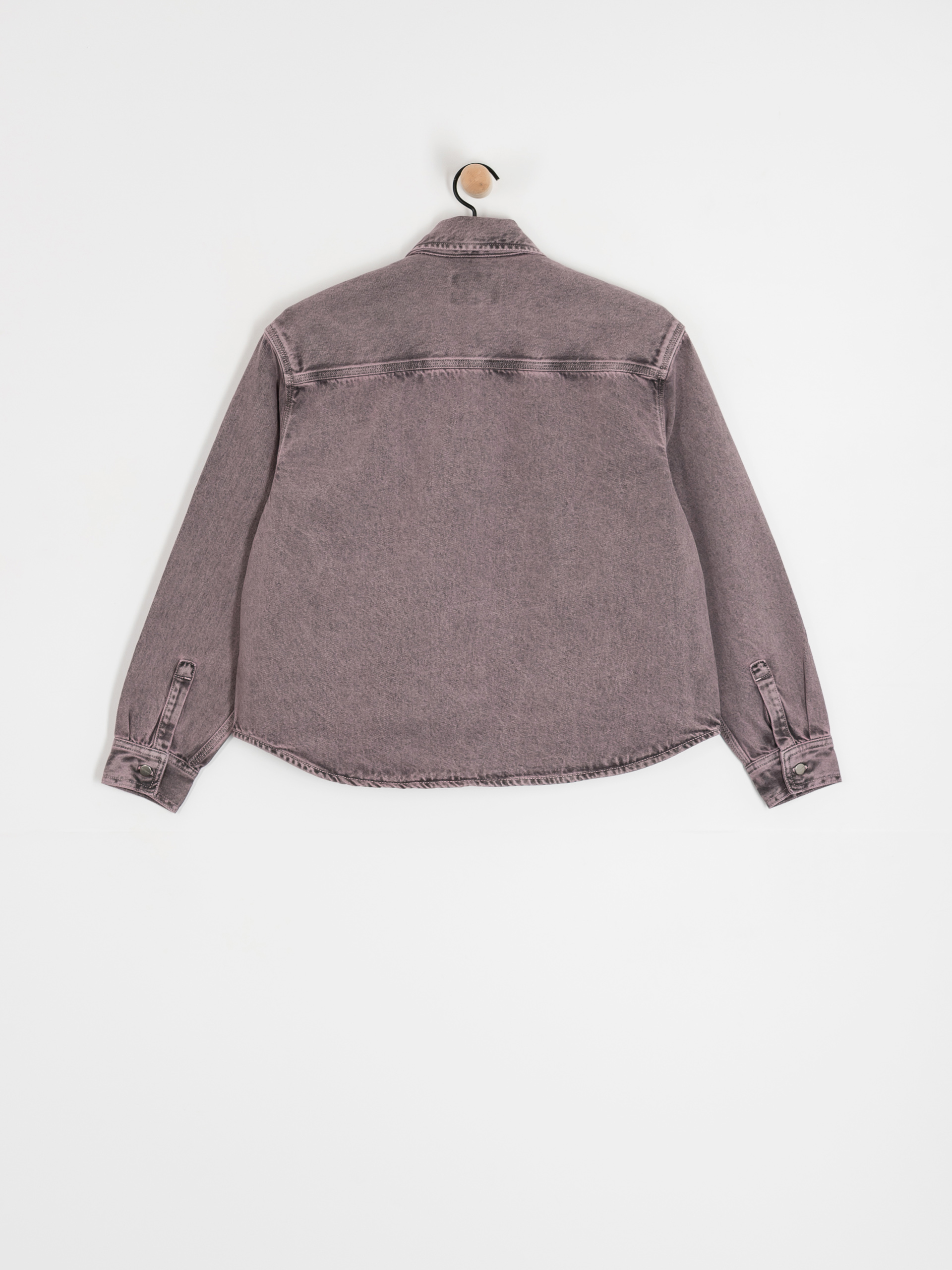 Bunda Carhartt WIP Georgia Wmn (black/hortensia/garment dyed)