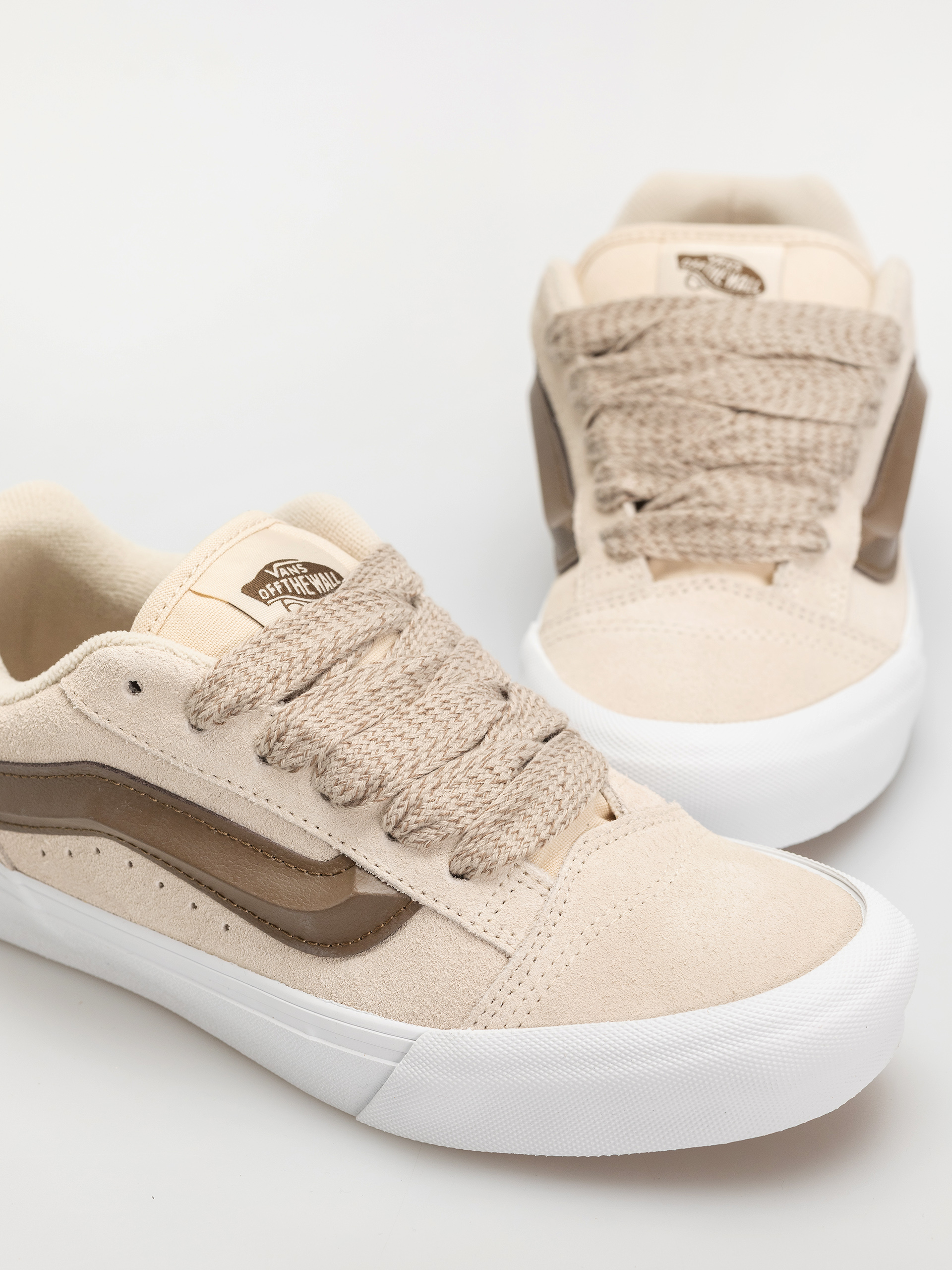 Boty Vans Knu Skool (fat lace creme brule)