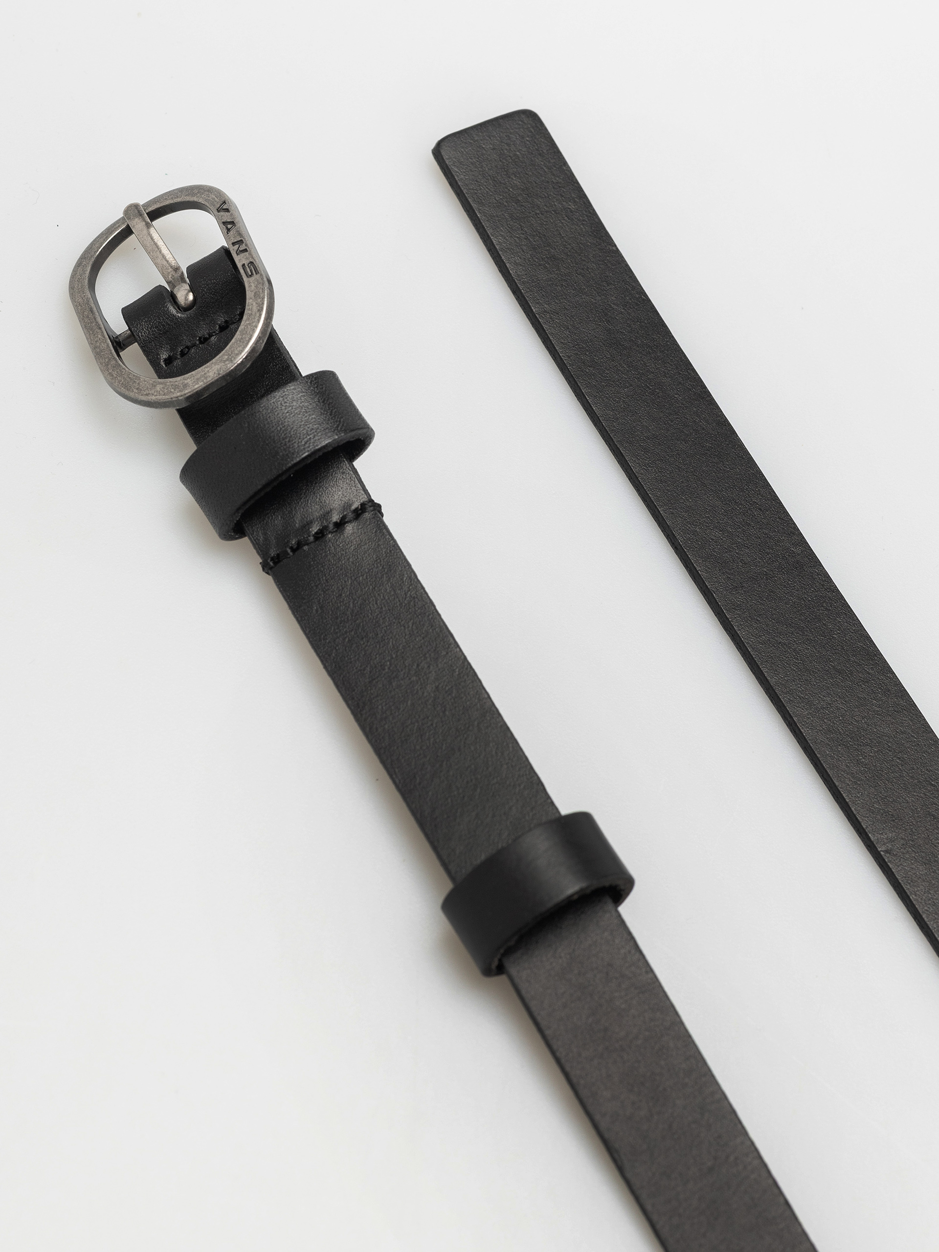 Pásek Vans Check Leather (black)