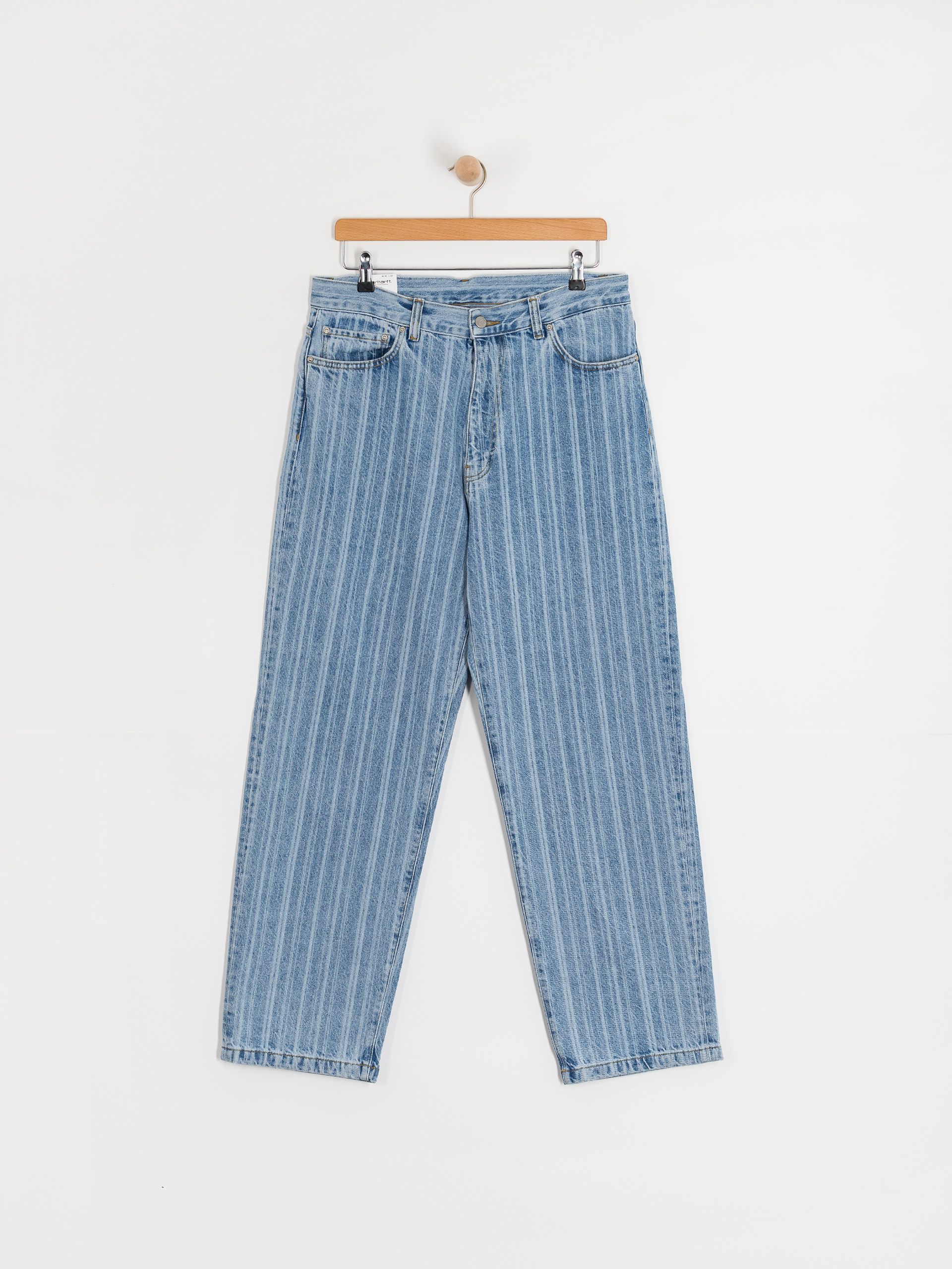 Kalhoty Carhartt WIP Rylan (rylan stripe/blue/stone bleached)