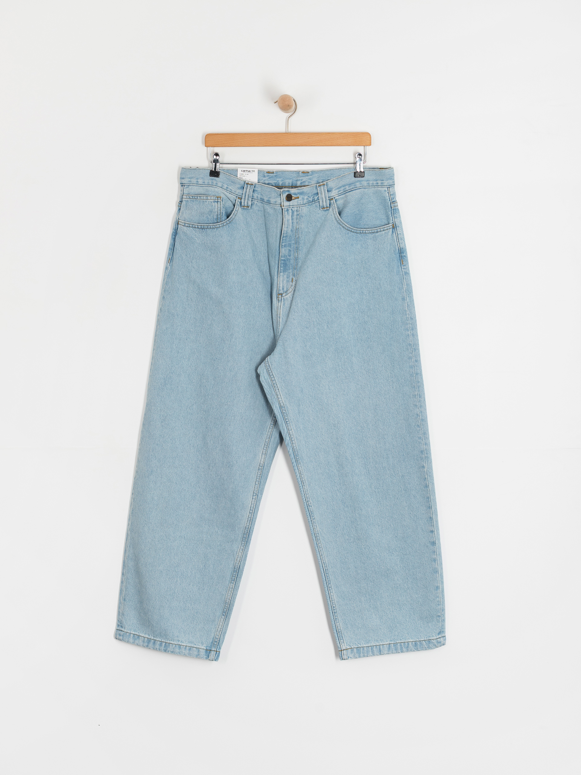 Kalhoty Carhartt WIP Brandon (blue/heavy stone bleached)