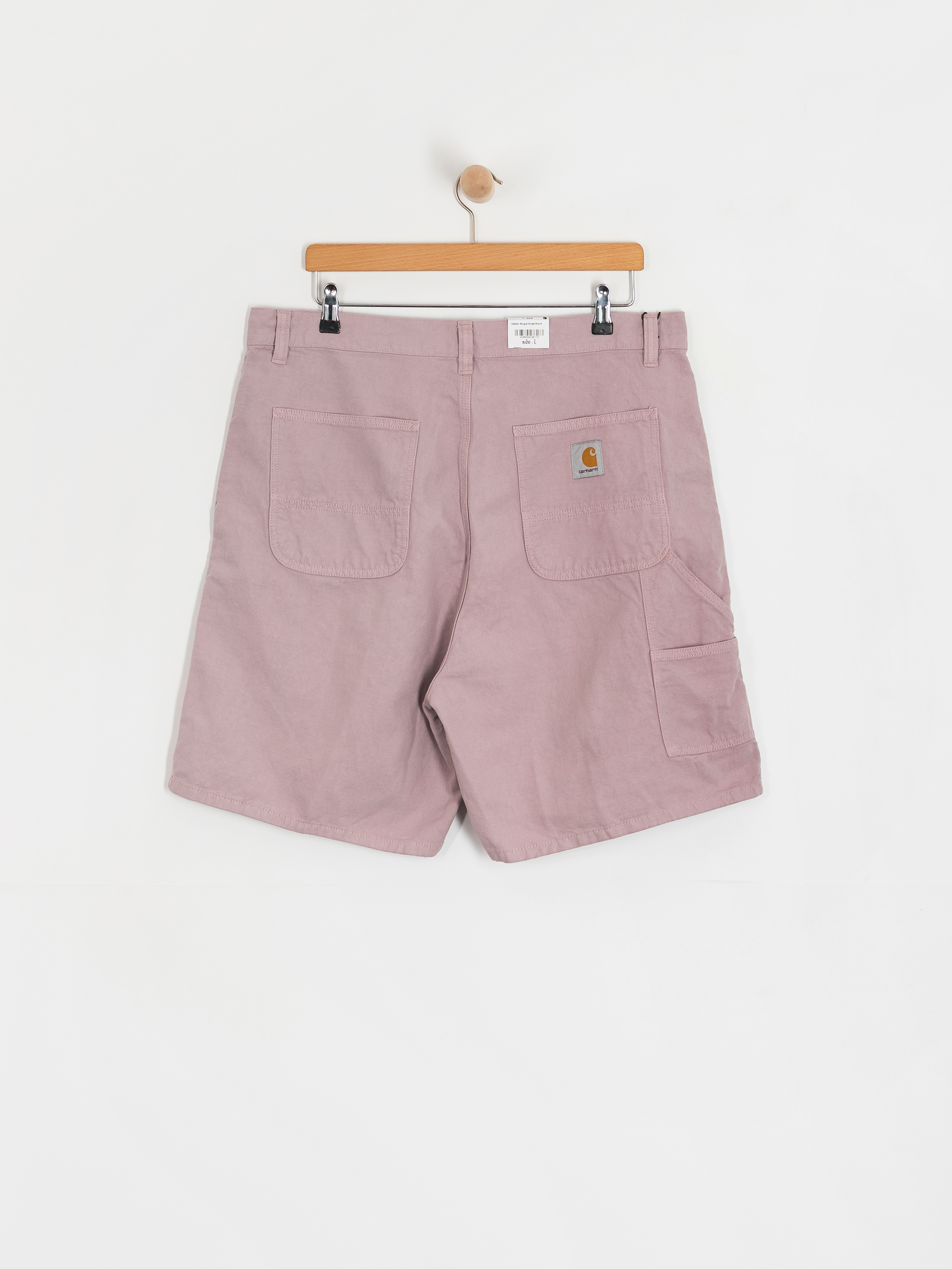 Kraťasy Carhartt WIP Walter Single Knee (pink fog/garment dyed)
