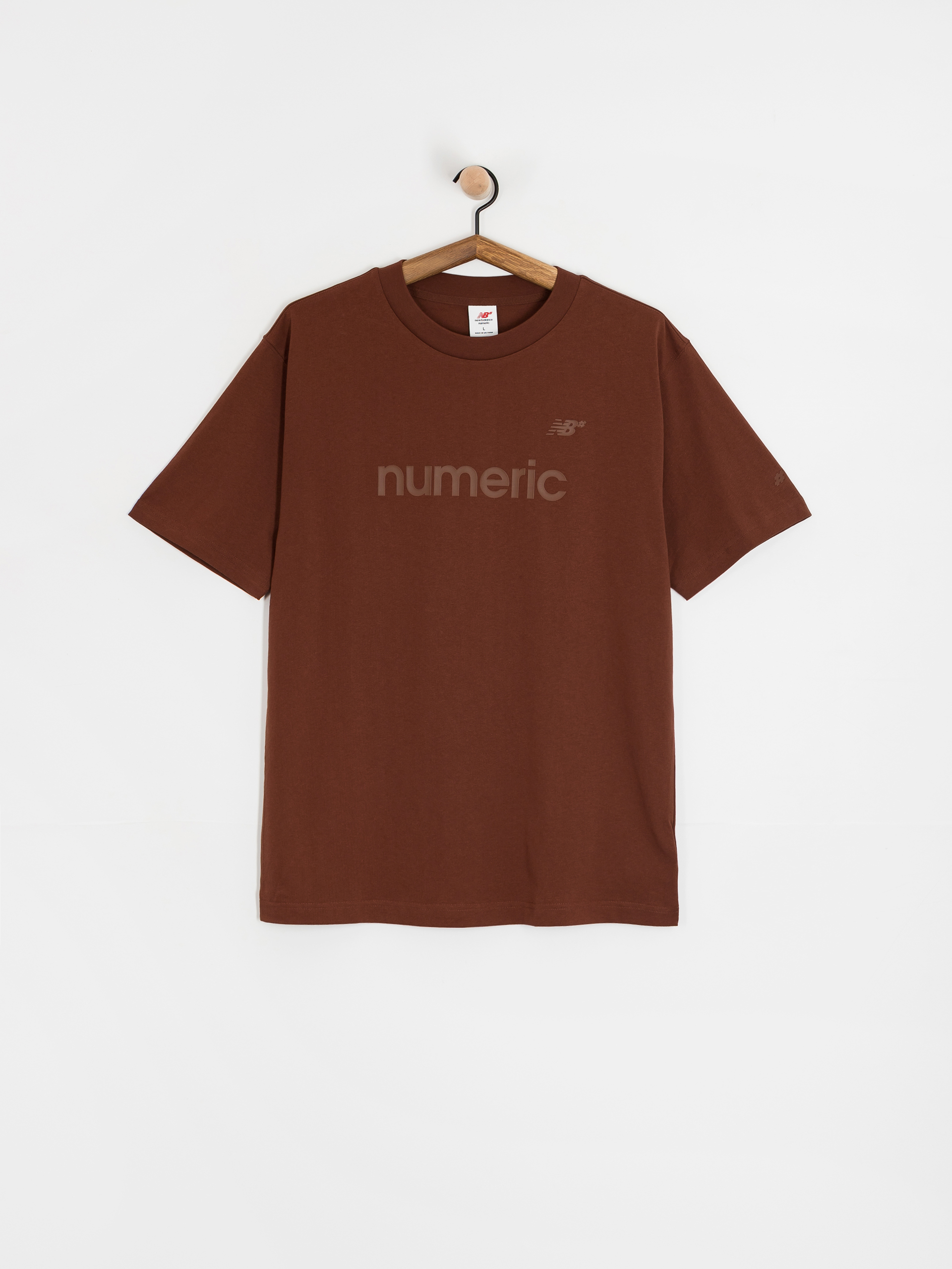Tričko New Balance Numeric (brown)