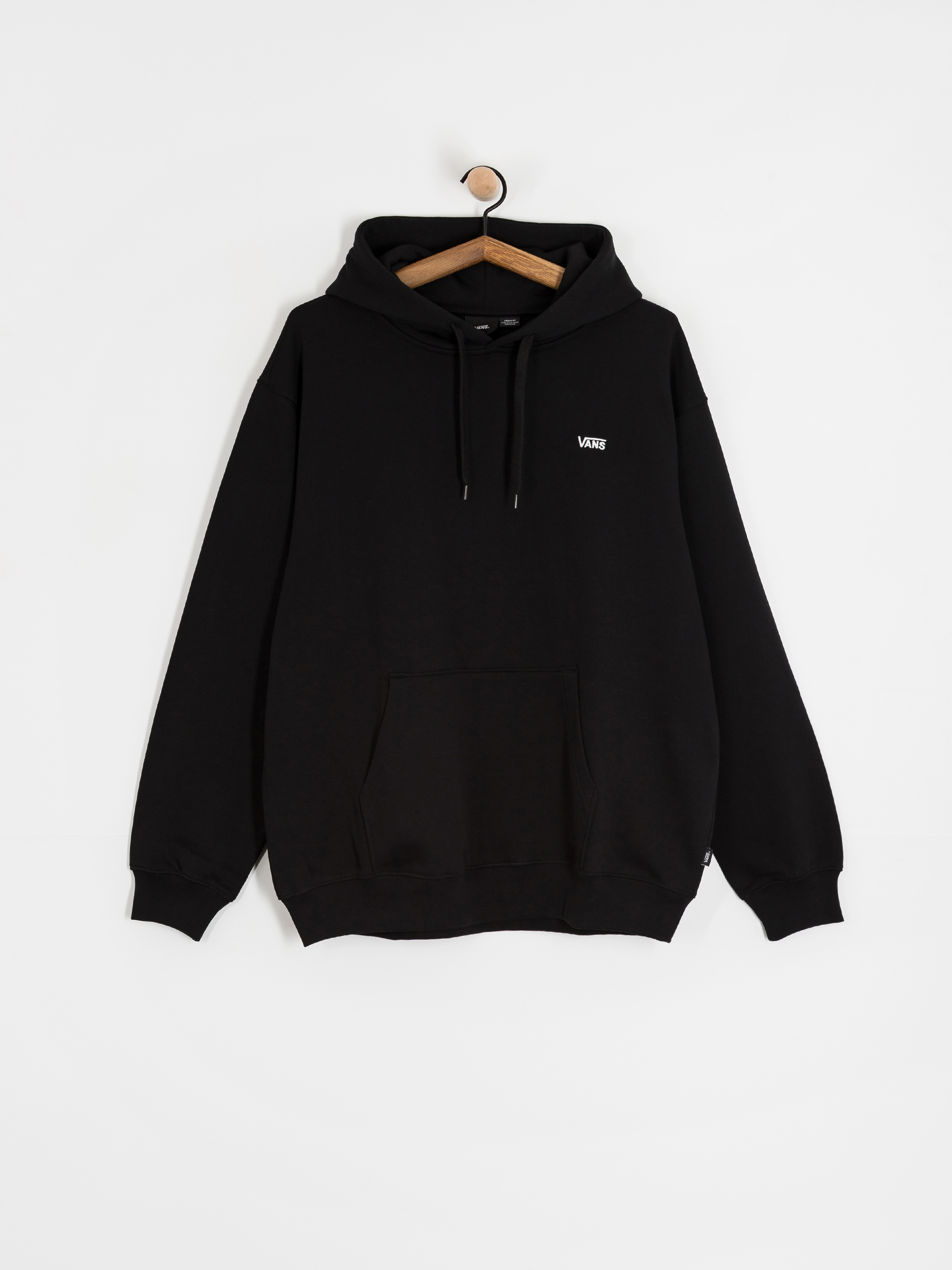 Mikina s kapucí Vans Left Chest II Loose HD (black)
