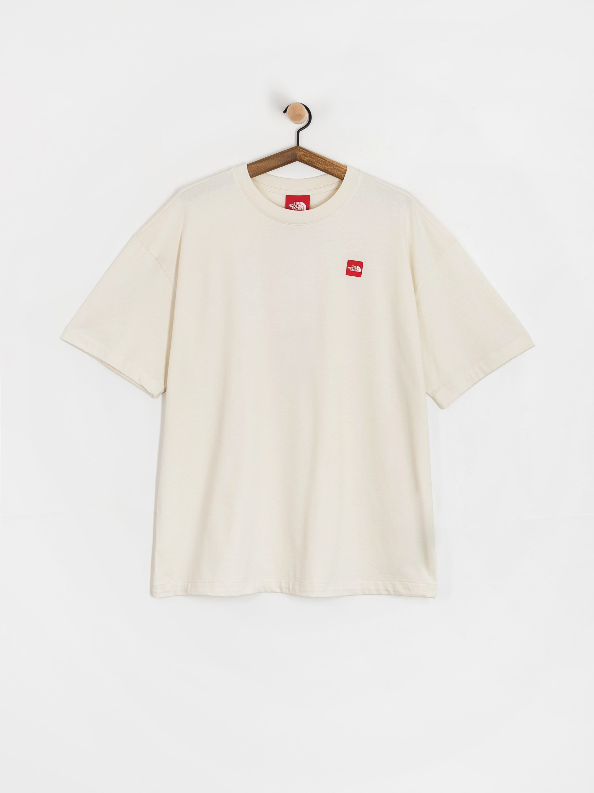 Tričko The North Face Tnf Red Box (white dune)