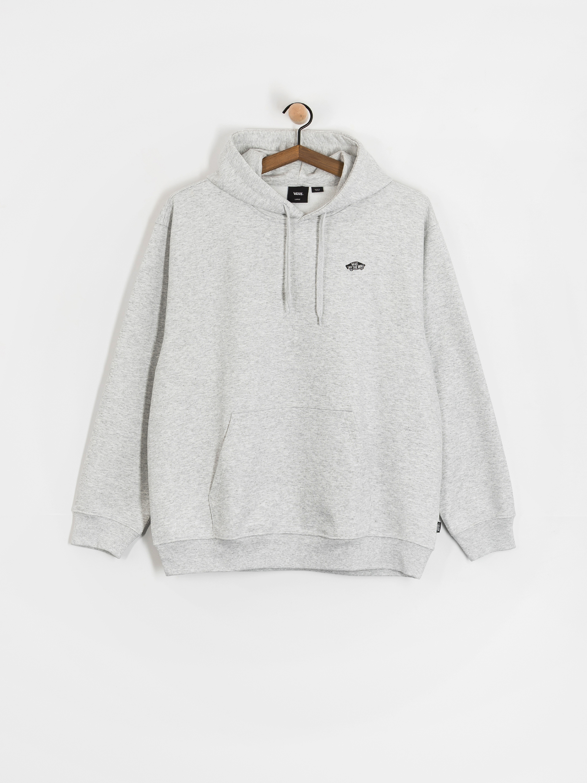 Mikina s kapucí Vans Style 76 II Loose Ft HD (light grey heather)