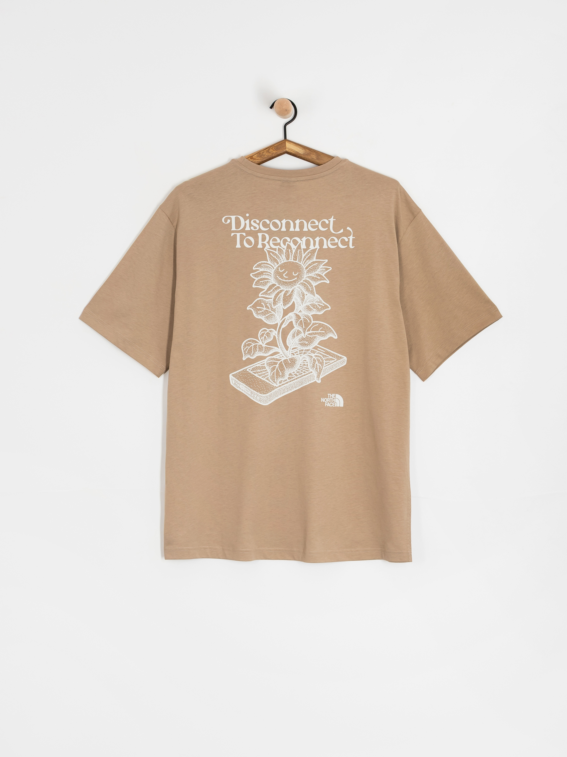 Tričko The North Face Connect Relaxed Graphic (mushroom grey)