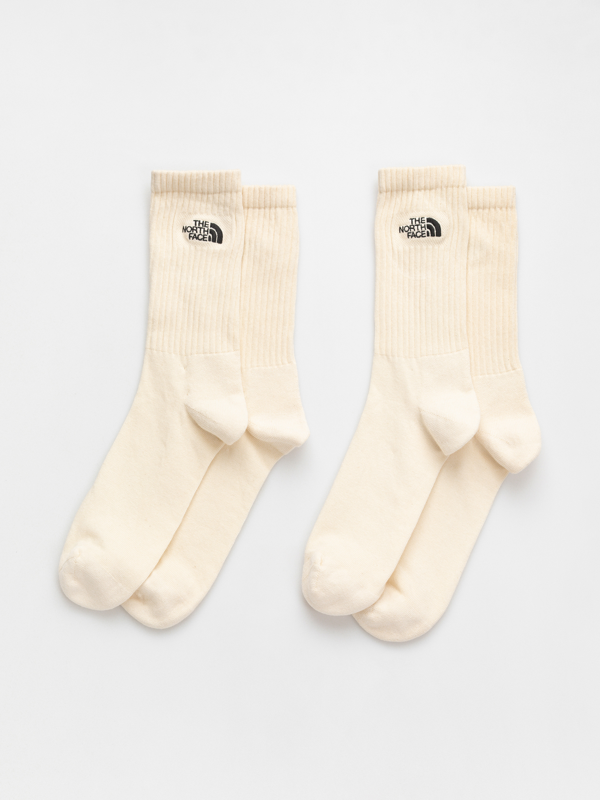 Ponožky The North Face Everyday Crew Norm 2P (raw undyed)