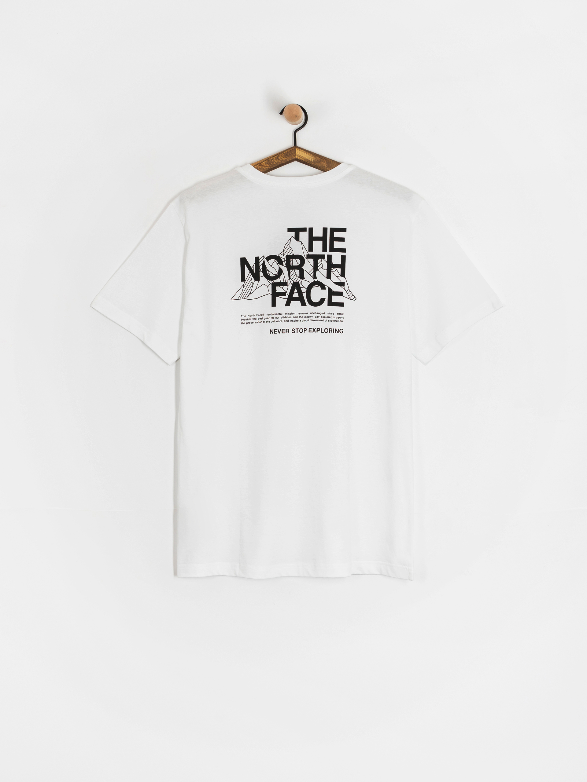 Tričko The North Face Mountain Sketch (tnf white)