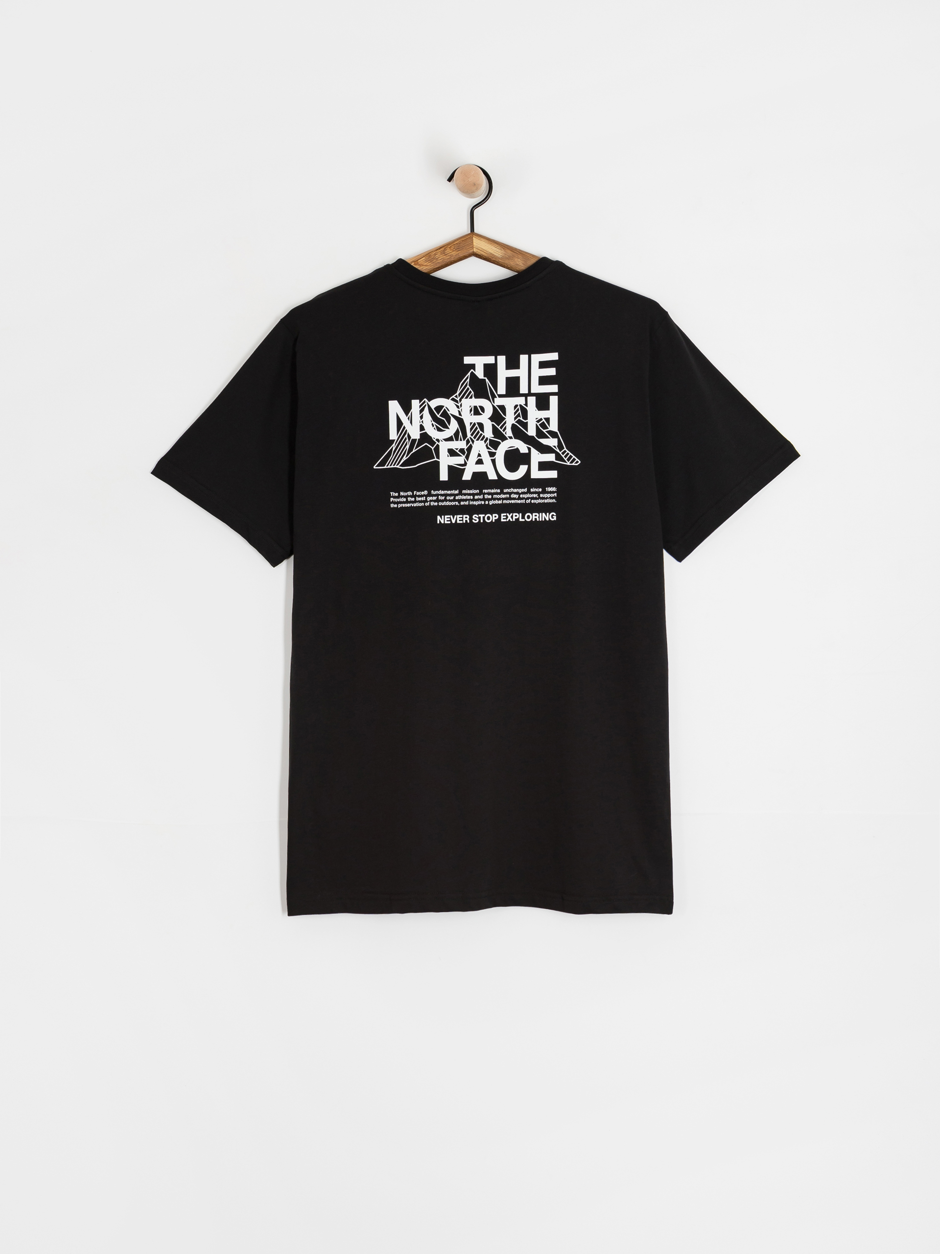 Tričko The North Face Mountain Sketch (tnf black)