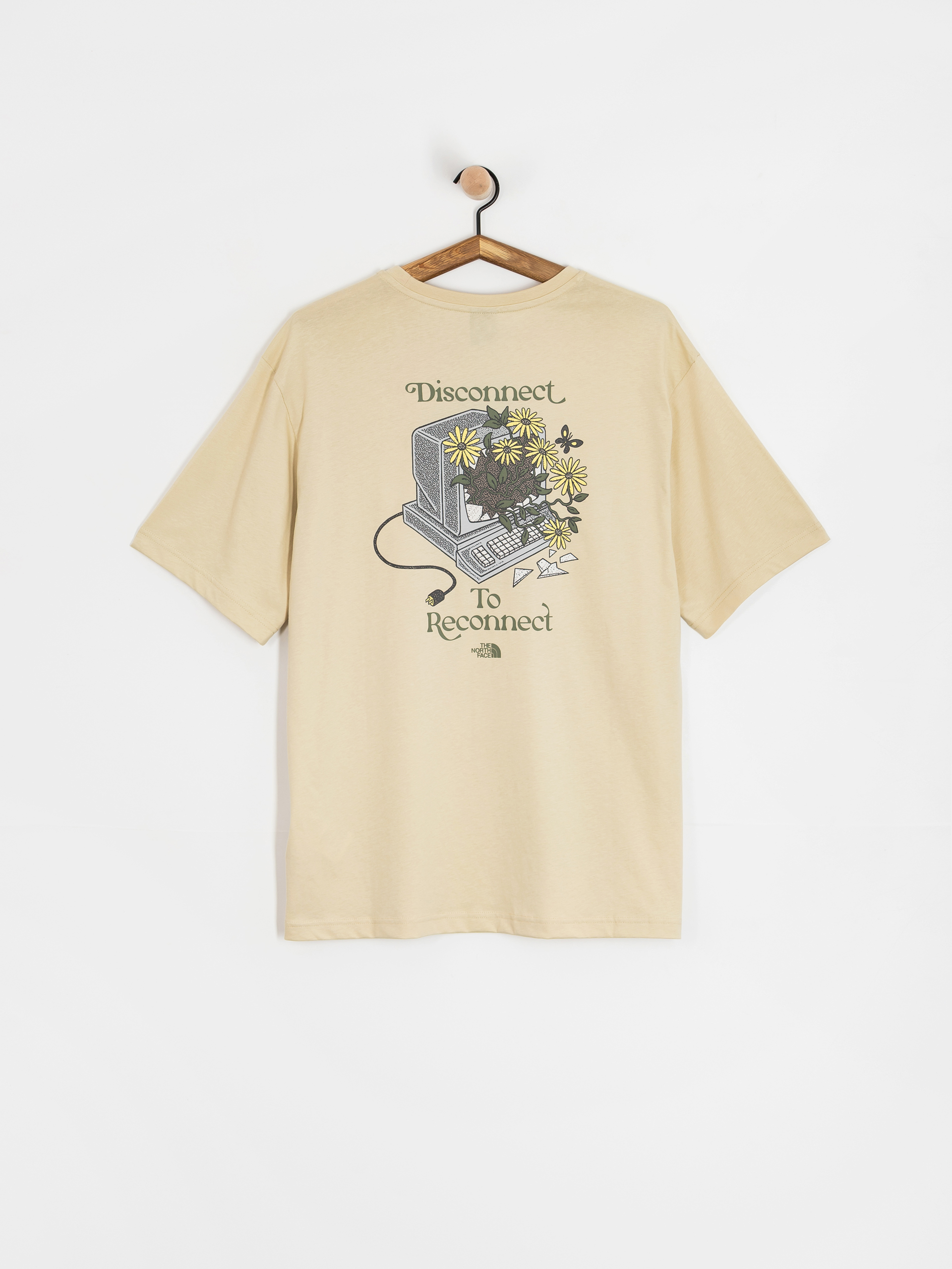 Tričko The North Face Connected Relaxed Graphic (gravel)