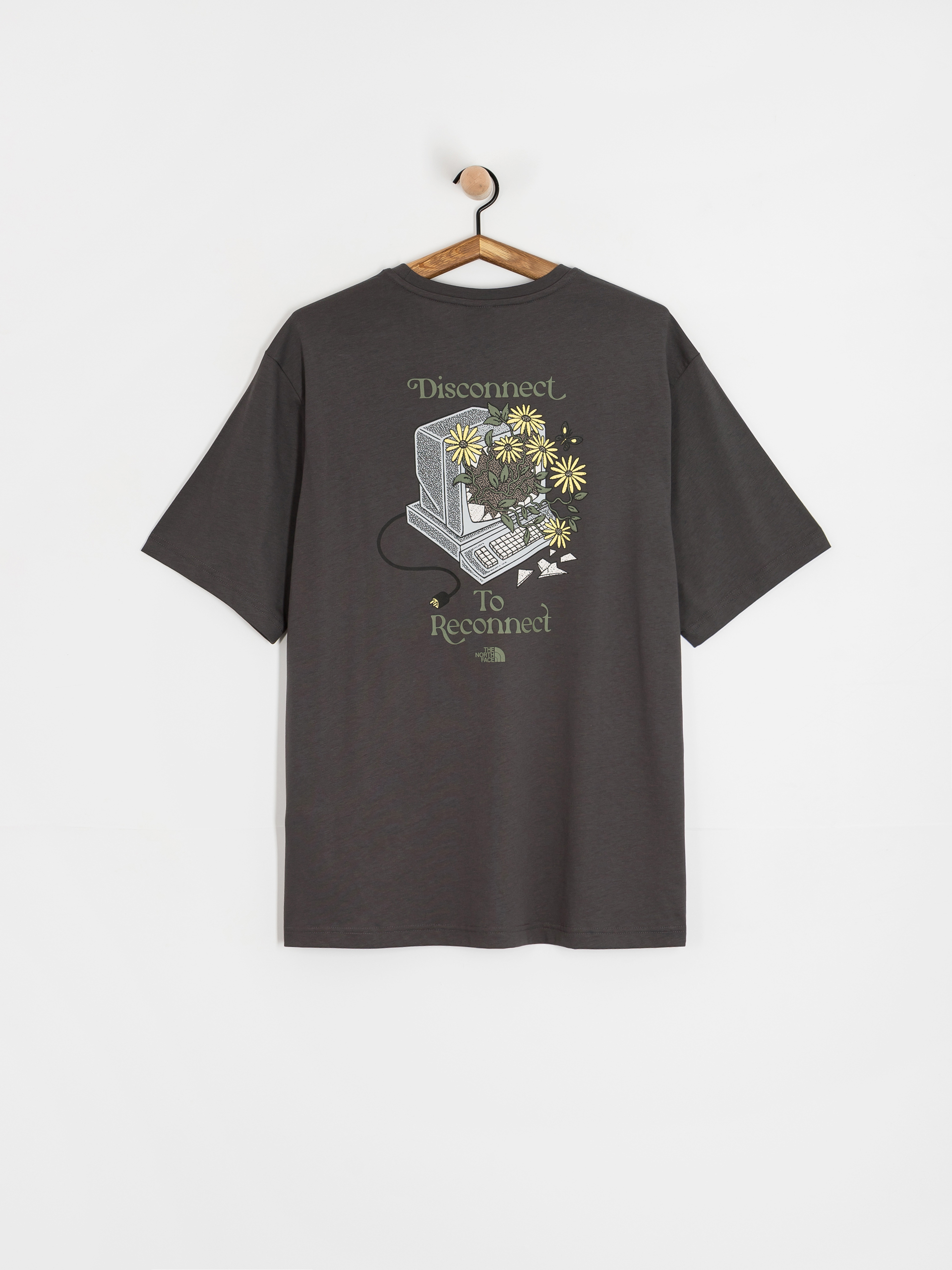 Tričko The North Face Connected Relaxed Graphic (anthracite grey)