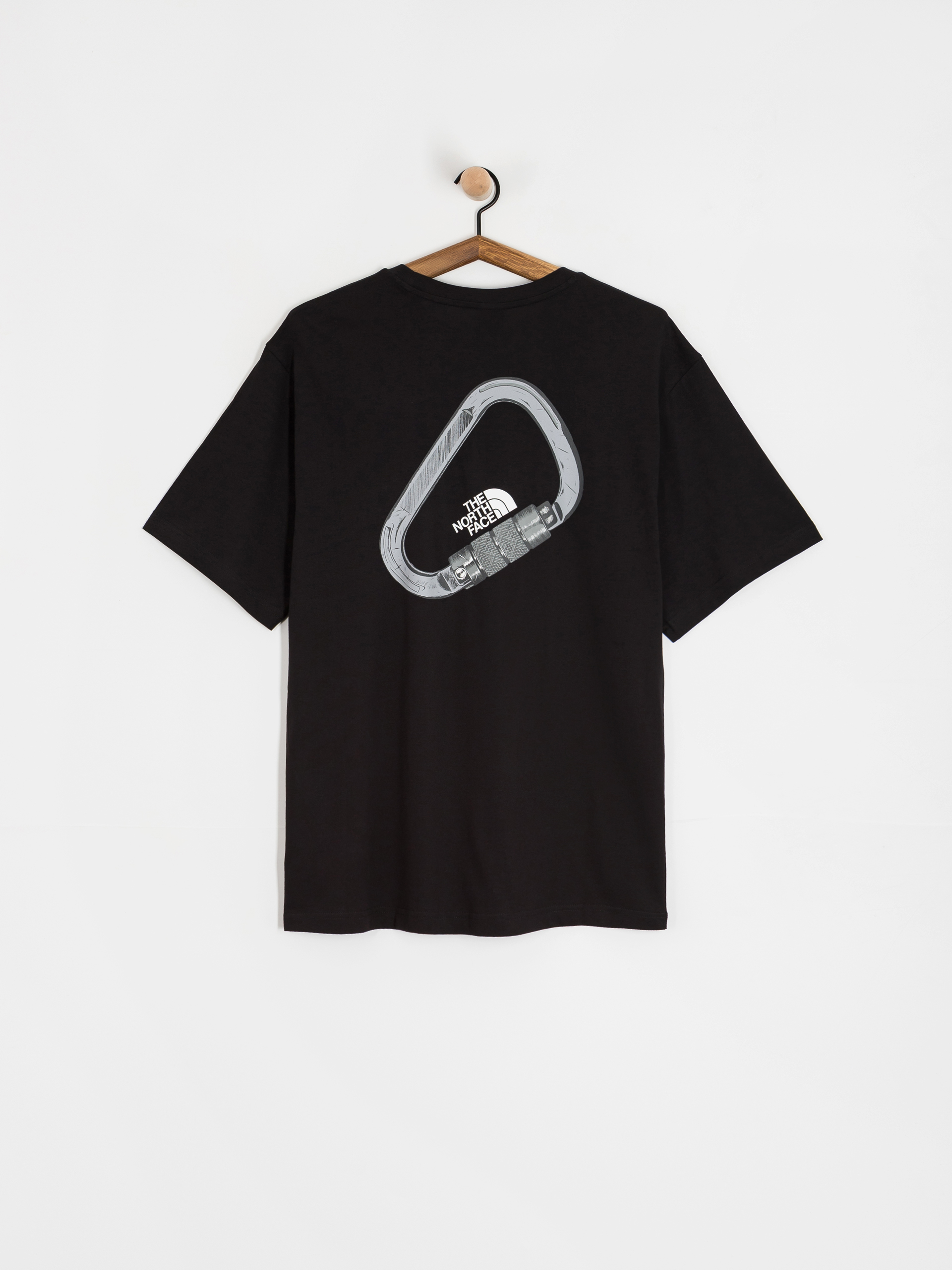 Tričko The North Face Explore Carabiner Relaxed (tnf black)