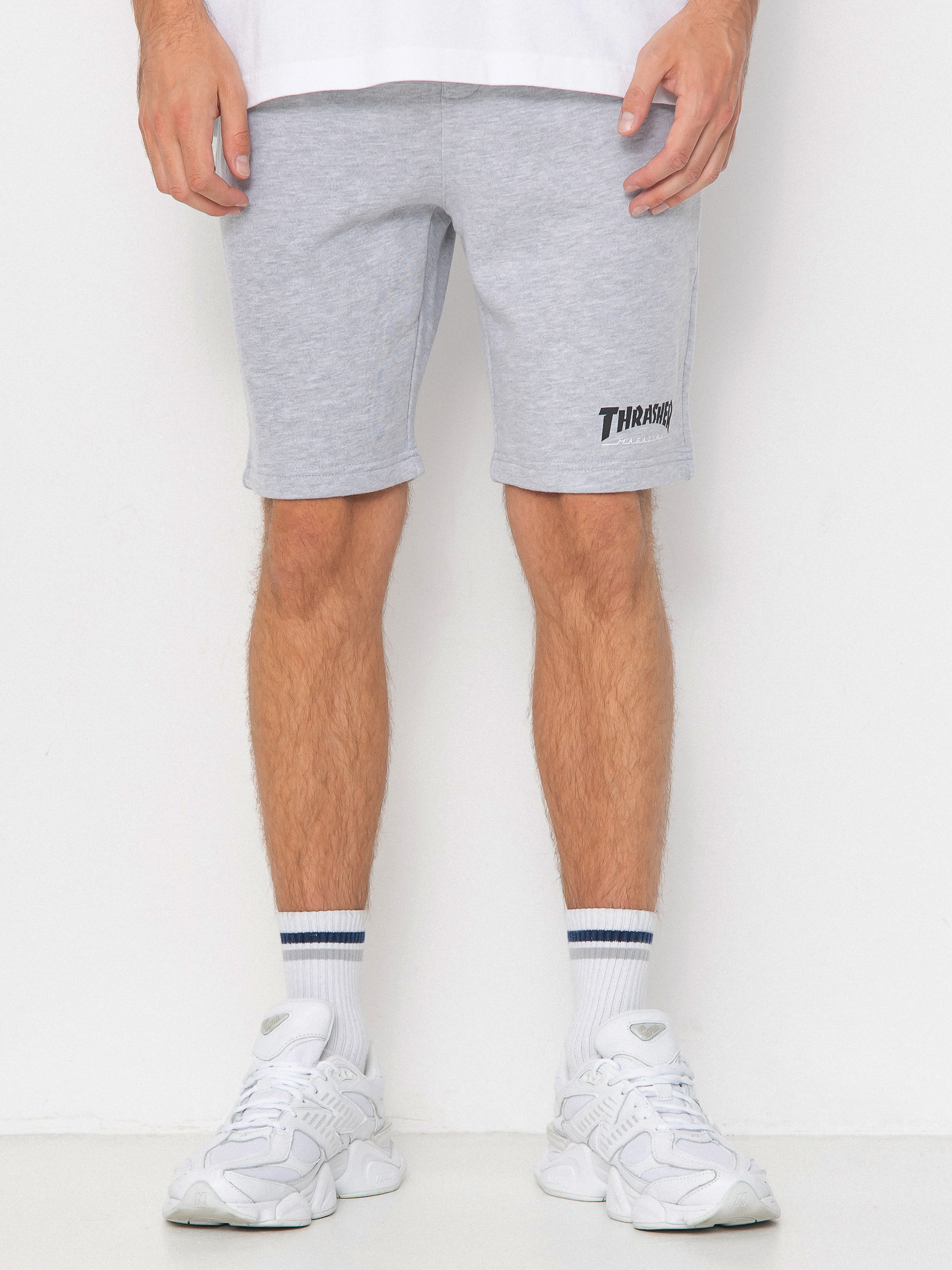Kraťasy Thrasher Mag Logo P E (grey)