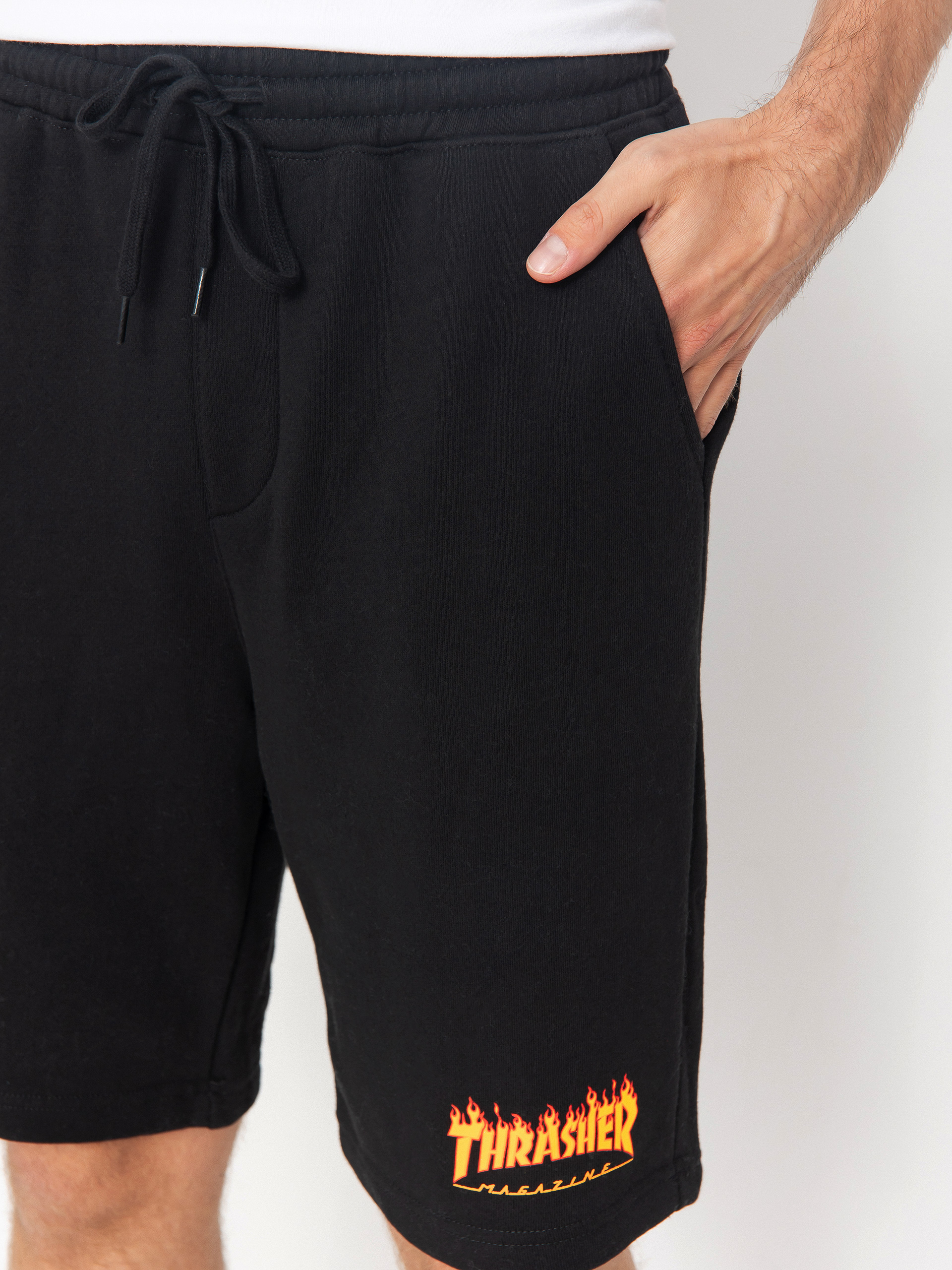 Kraťasy Thrasher Flame P E (black)
