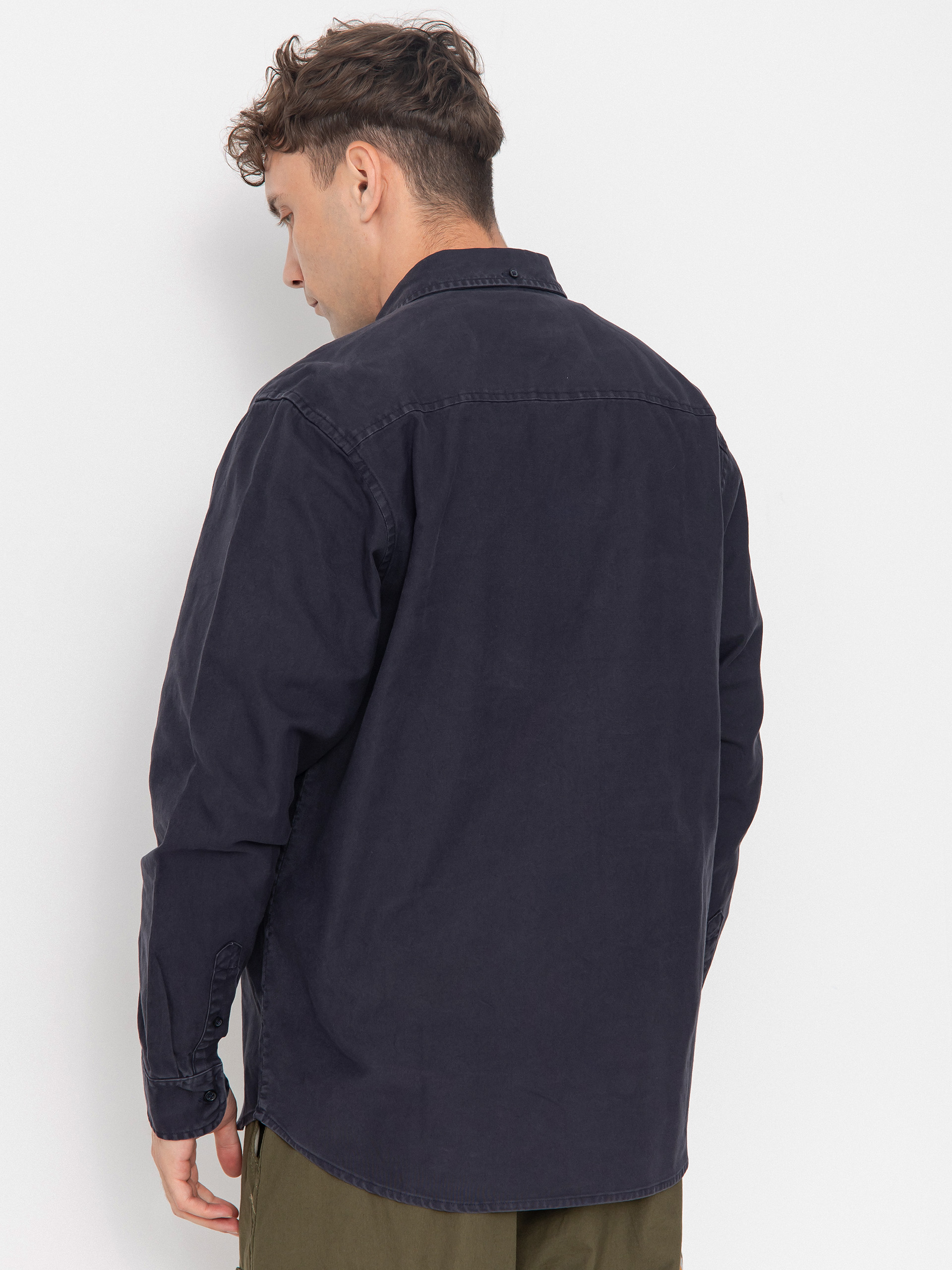 Košile Carhartt WIP Bolton (dark navy)