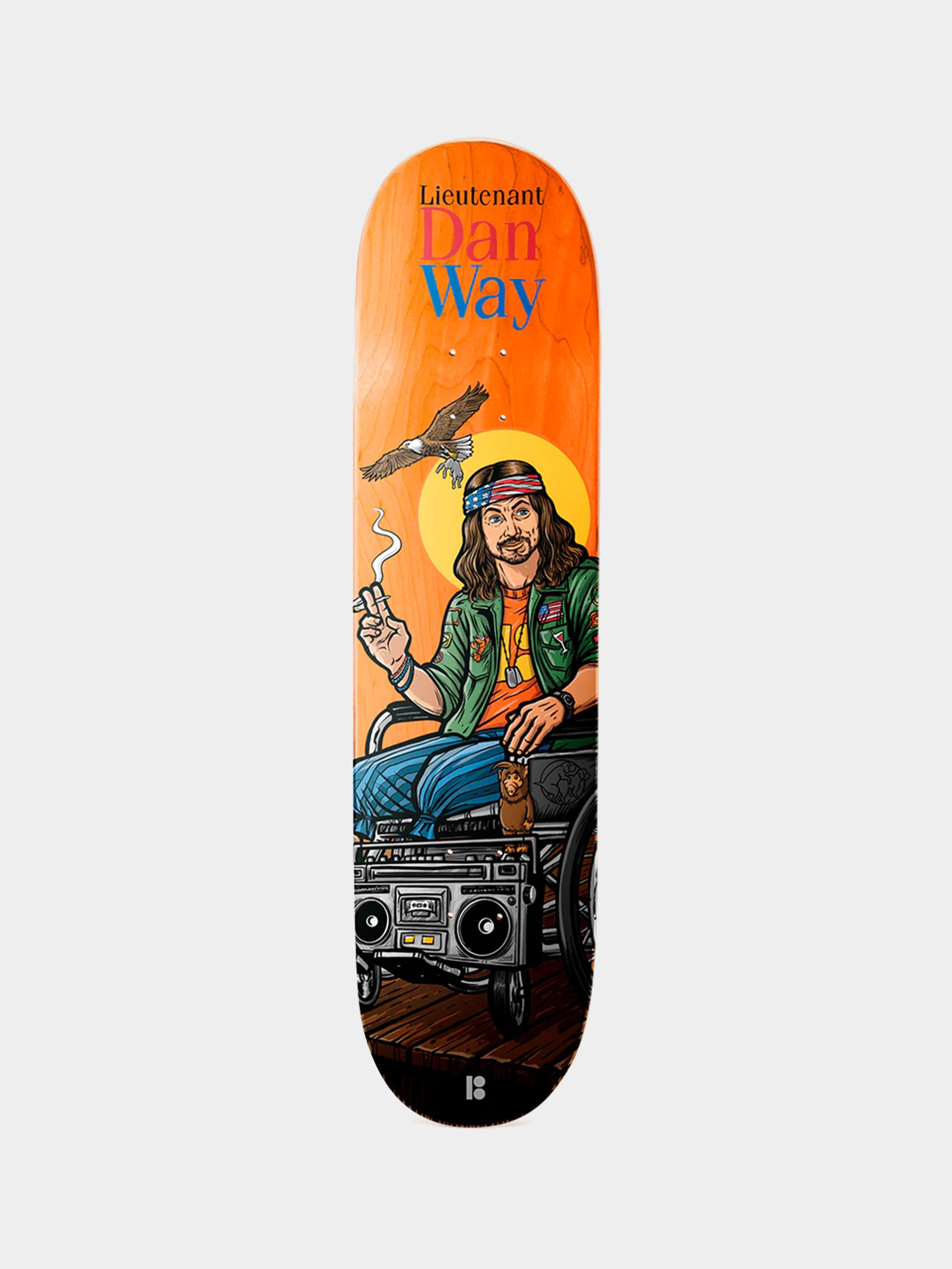 Deska Plan B Lieutenant Dan (orange)