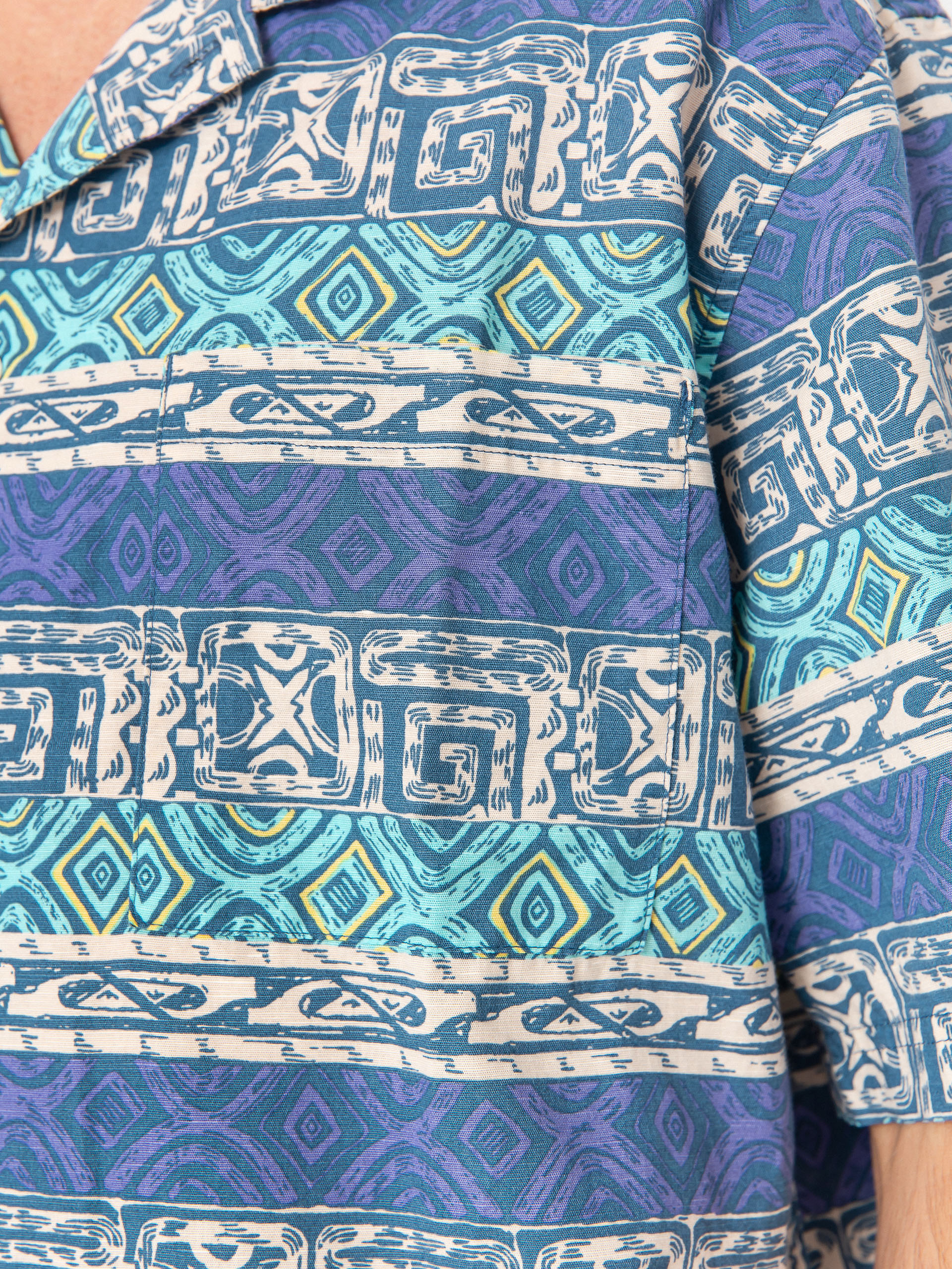 Košile Quiksilver Global Heat (aqua sky global heat)