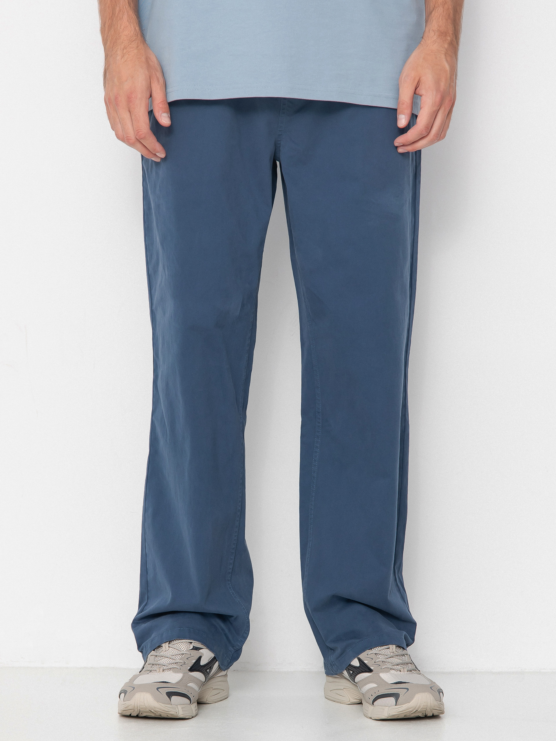 Kalhoty Brixton Broadway Vw Ewaist Rlx (washed denim blue)