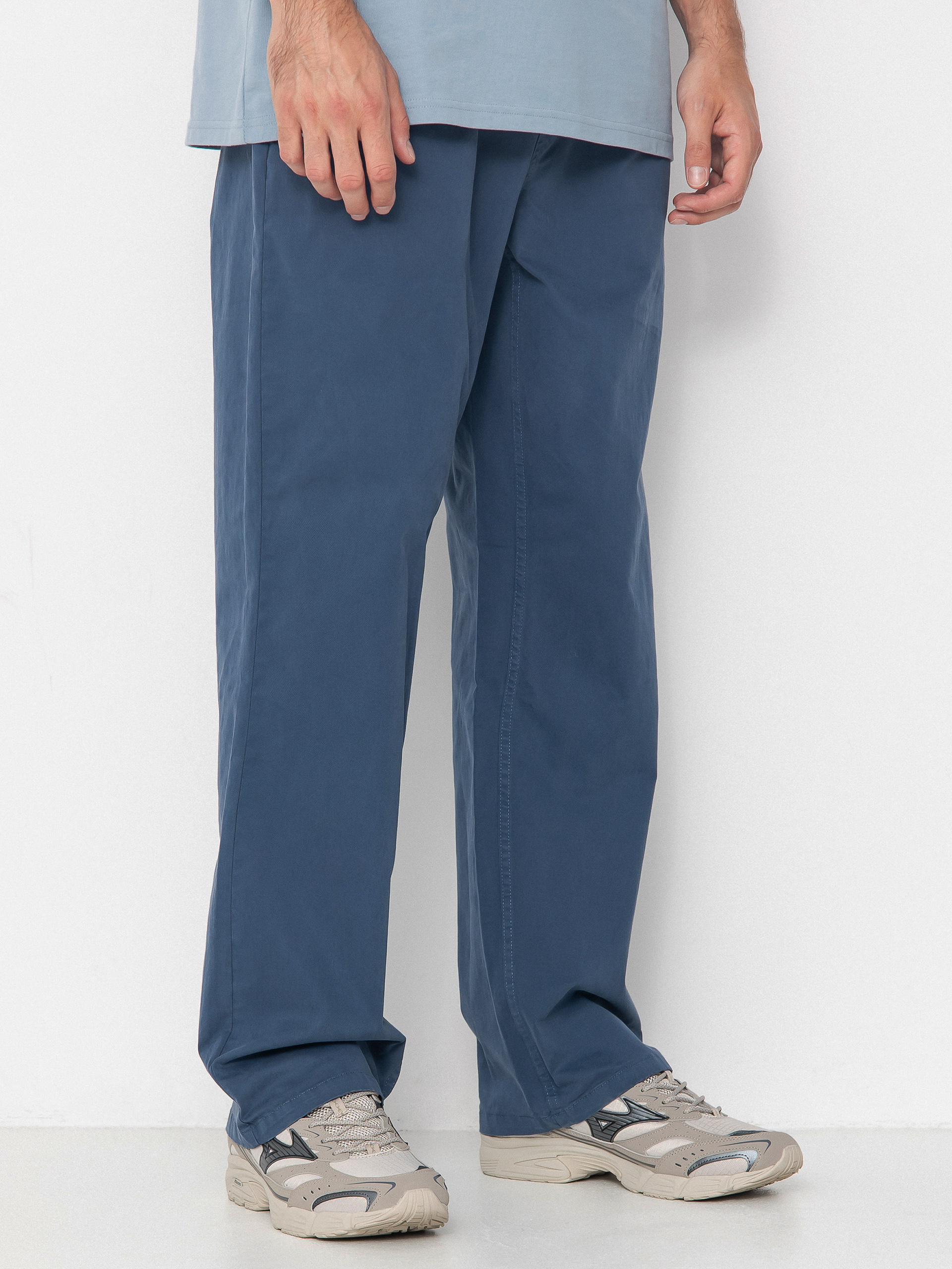 Kalhoty Brixton Broadway Vw Ewaist Rlx (washed denim blue)