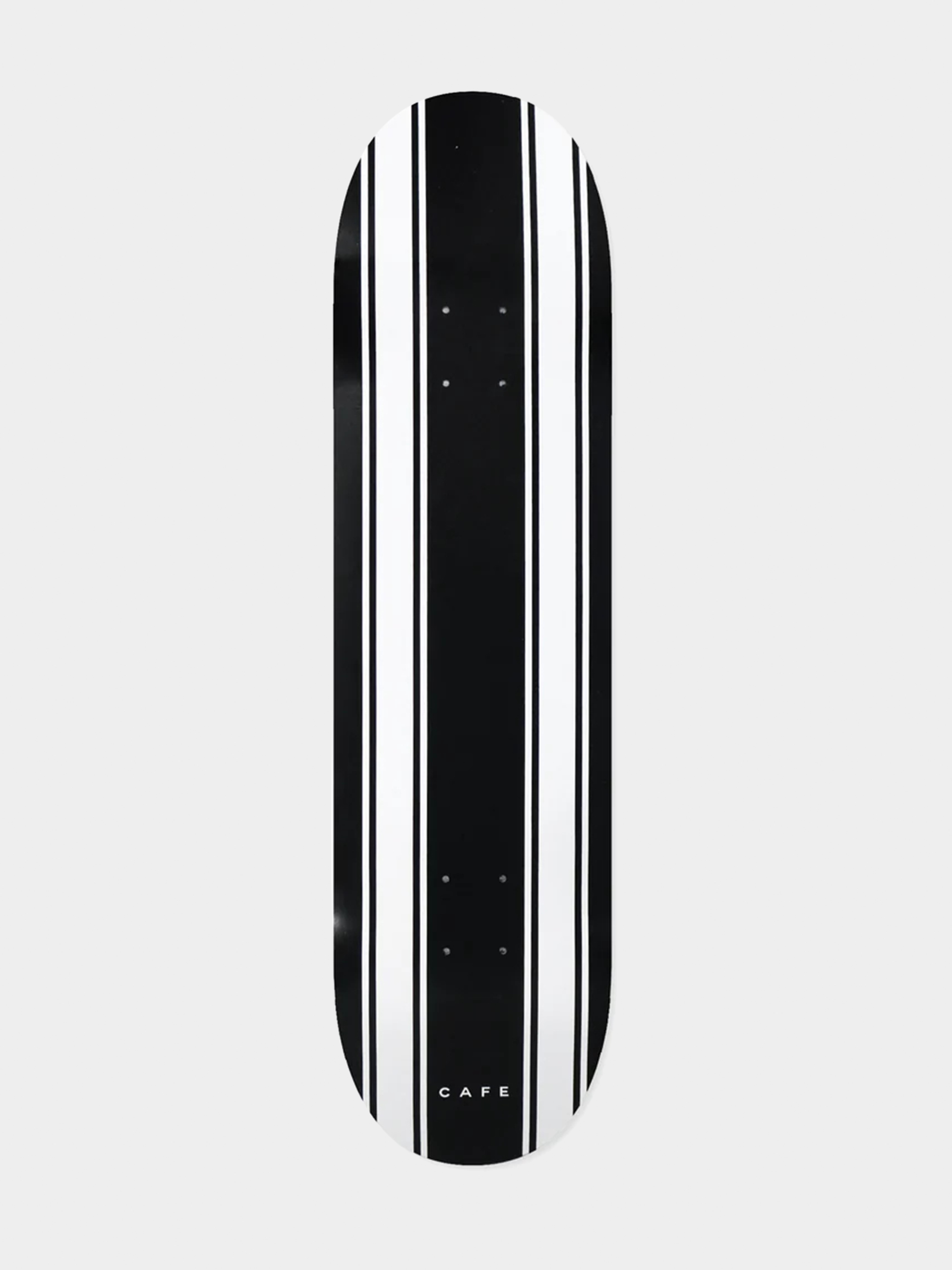 Deska Skateboard Cafe Stripe (black/white)