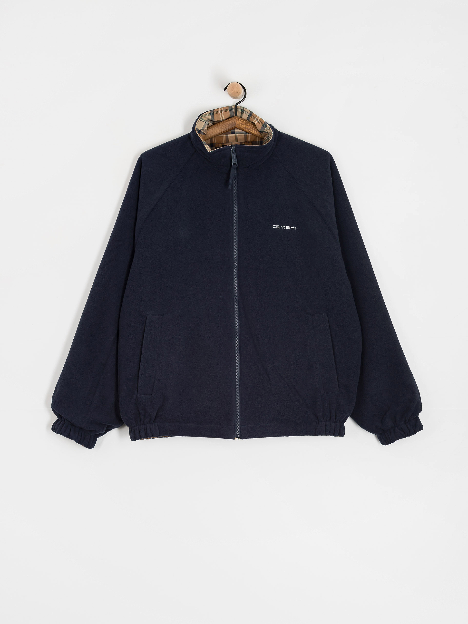 Bunda Carhartt WIP Reversible Planer (planer check/wall/air force blue)