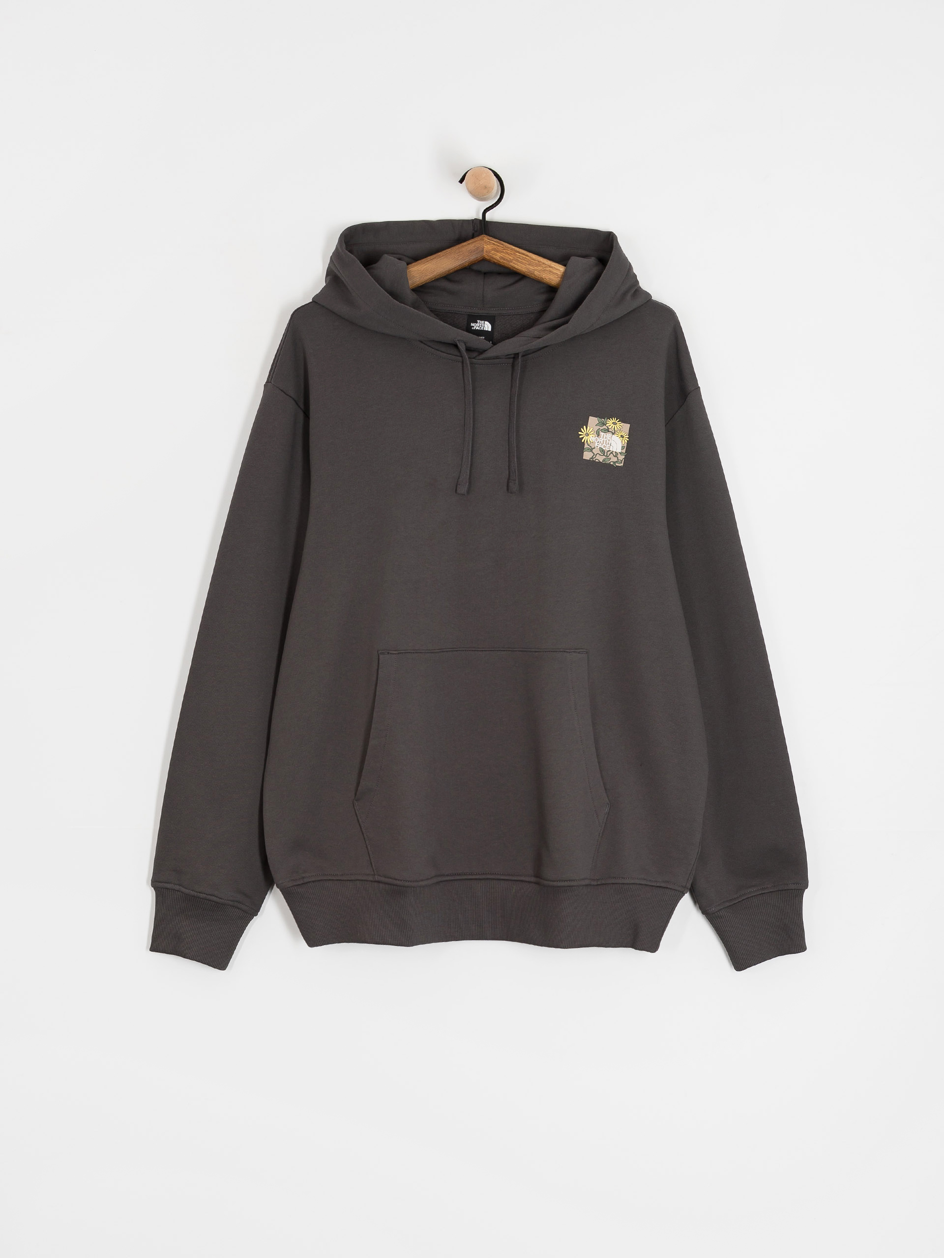 Mikina s kapucí The North Face Connect Relaxed Graphic HD (anthracite grey)