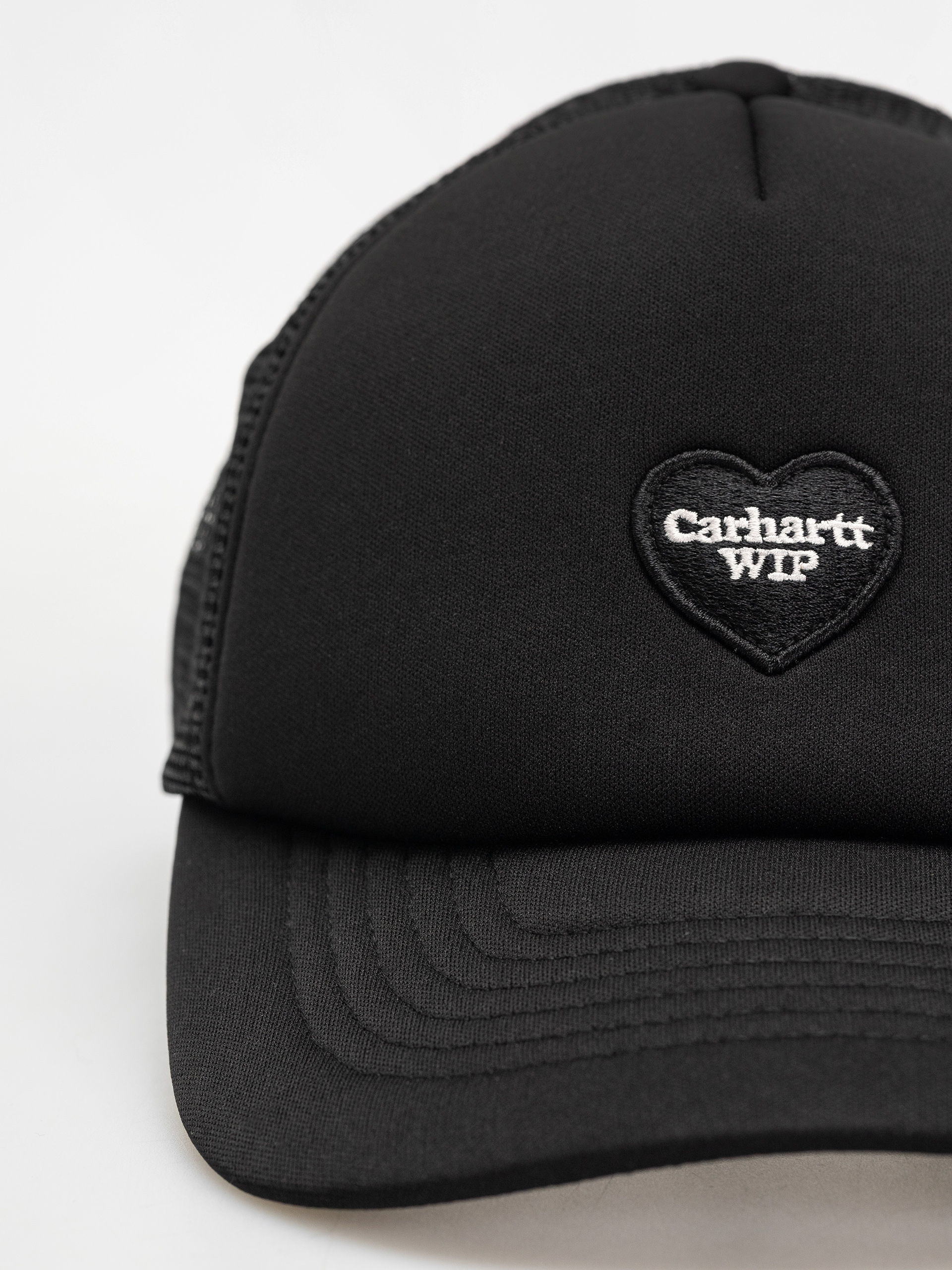 Kšiltovka  Carhartt WIP Heart Patch Trucker (black)