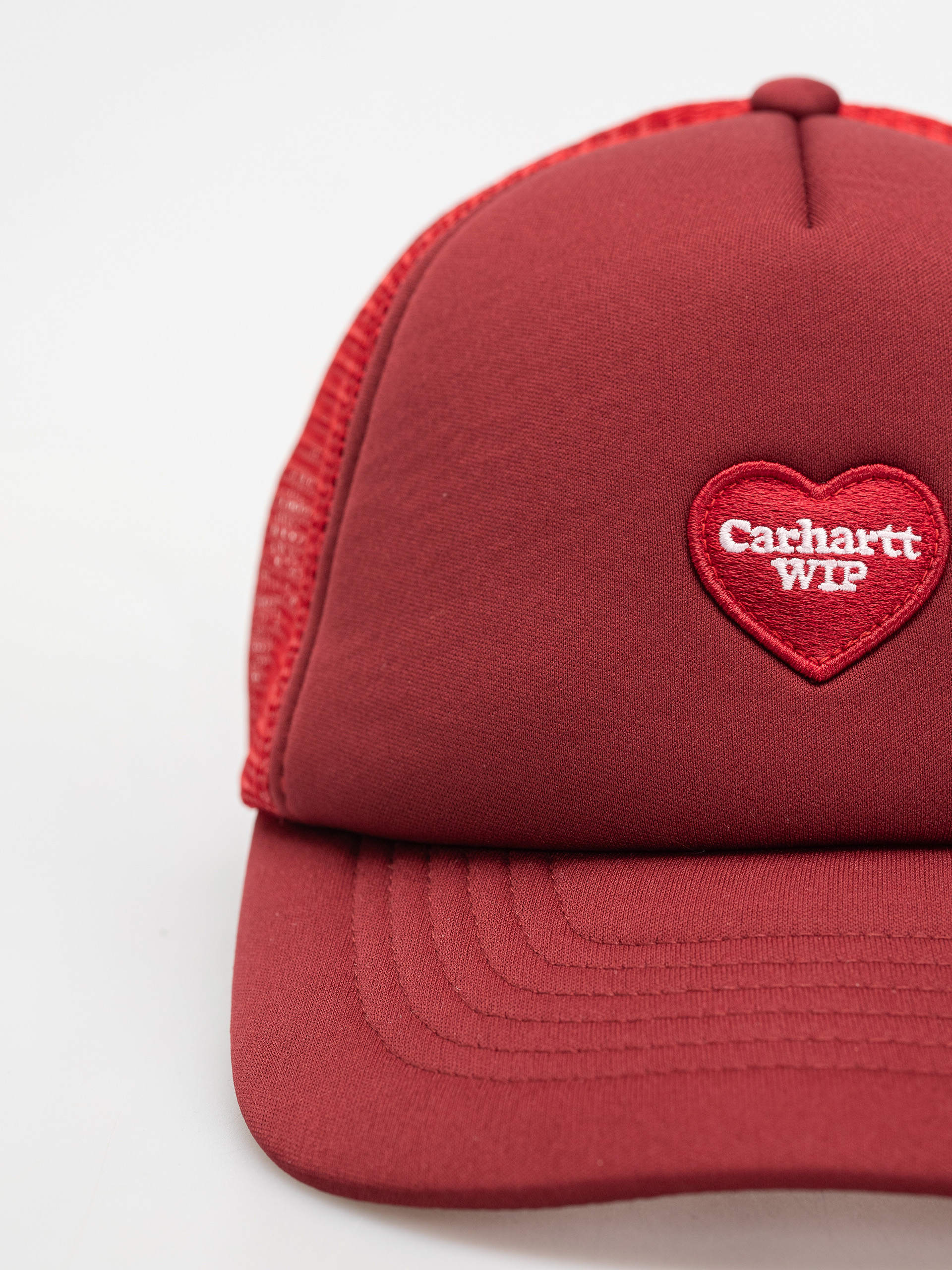 Kšiltovka  Carhartt WIP Heart Patch Trucker (scarlet)