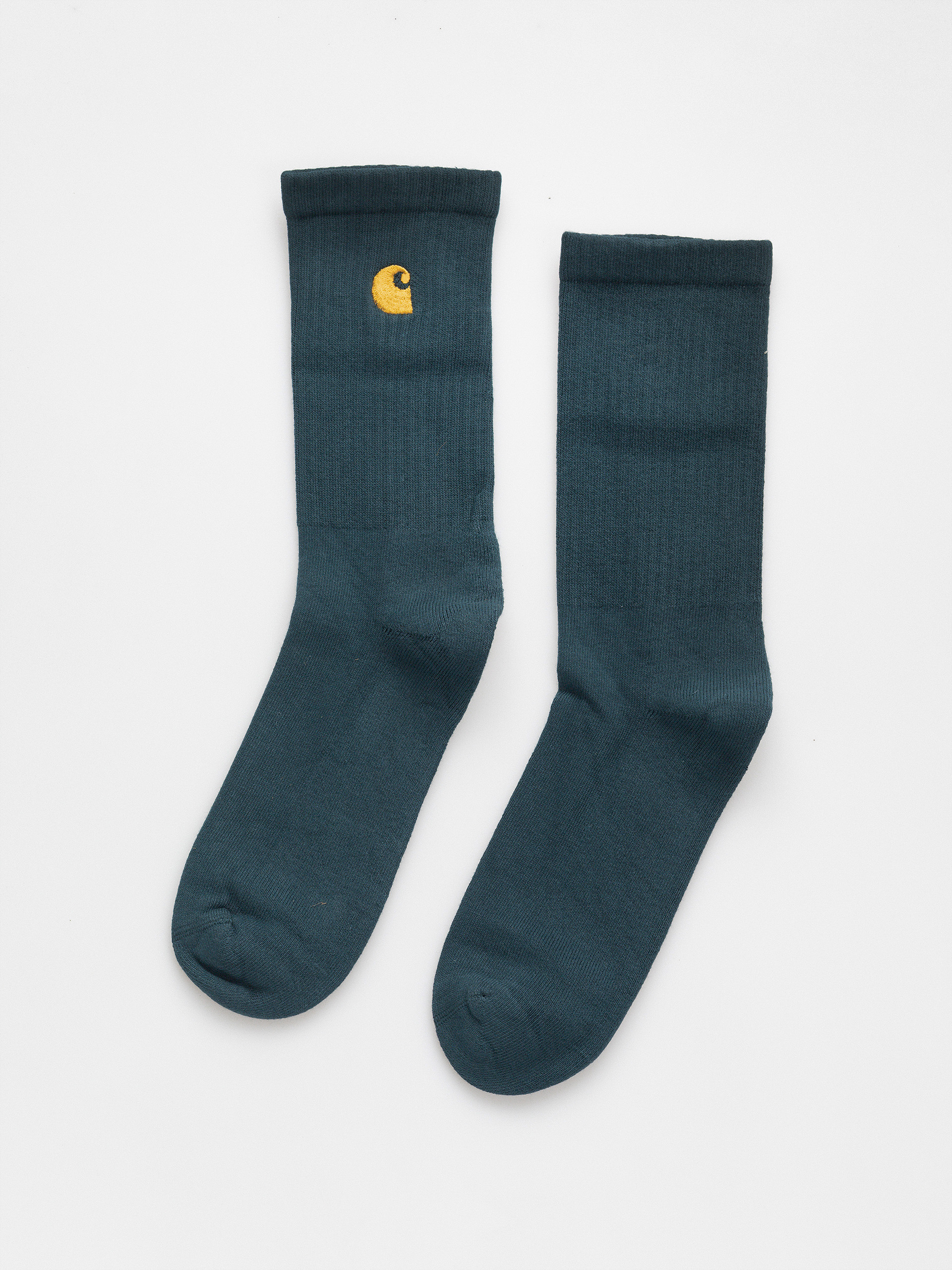 Ponožky Carhartt WIP Chase (deep lagoon/gold)