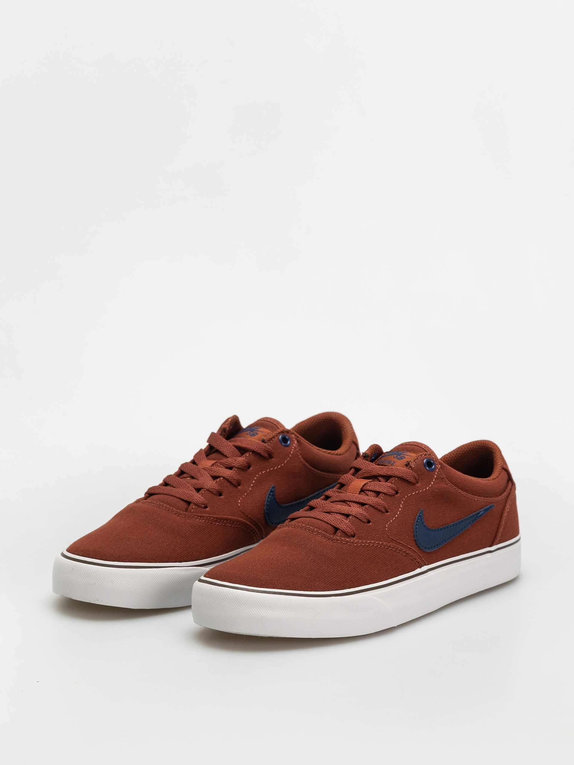 Boty Nike SB Chron 2 Canvas (cinnamon/midnight navy vast grey)
