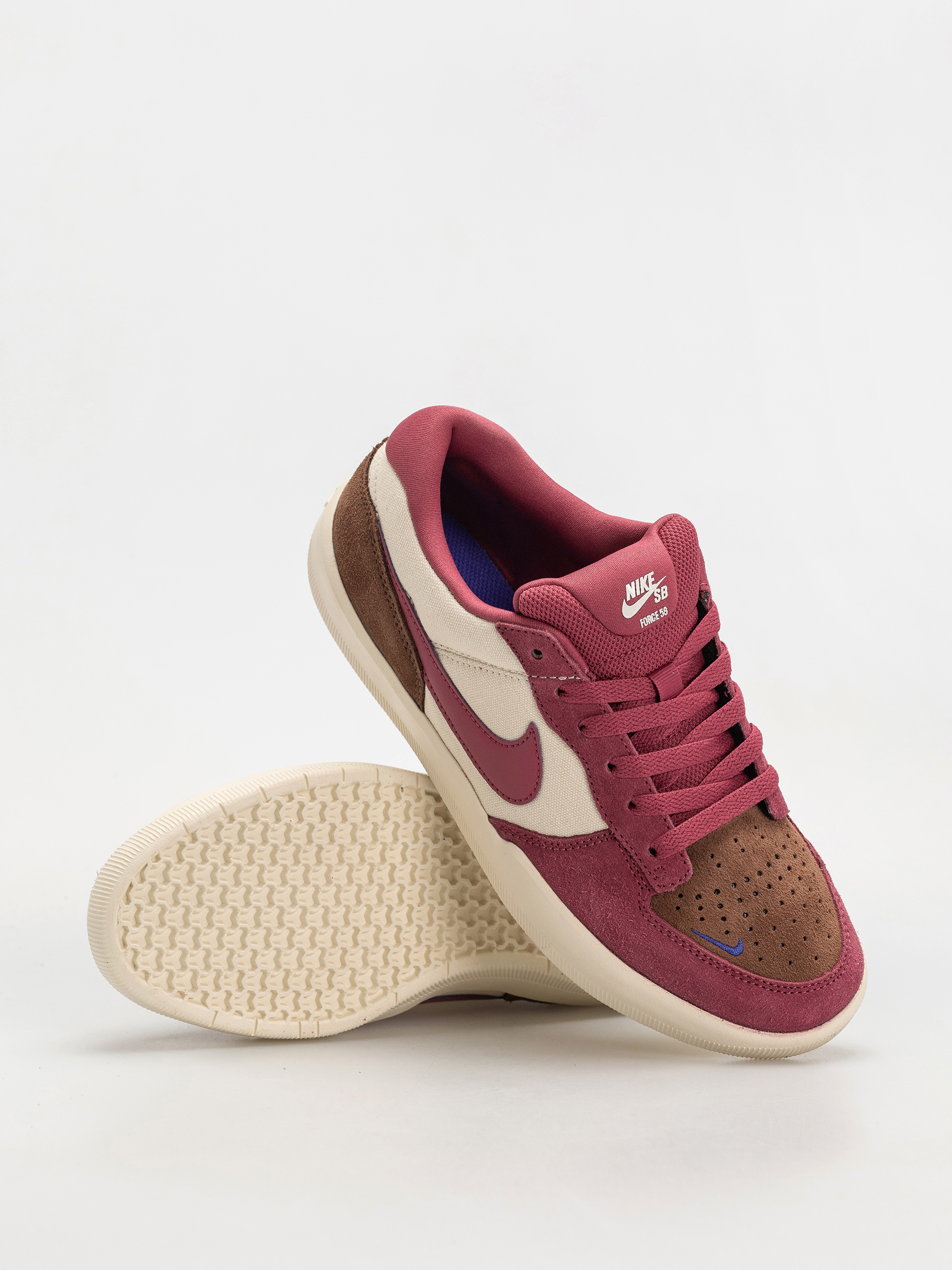 Boty Nike SB Force 58 (pale ivory/sweet beet fauna brown)