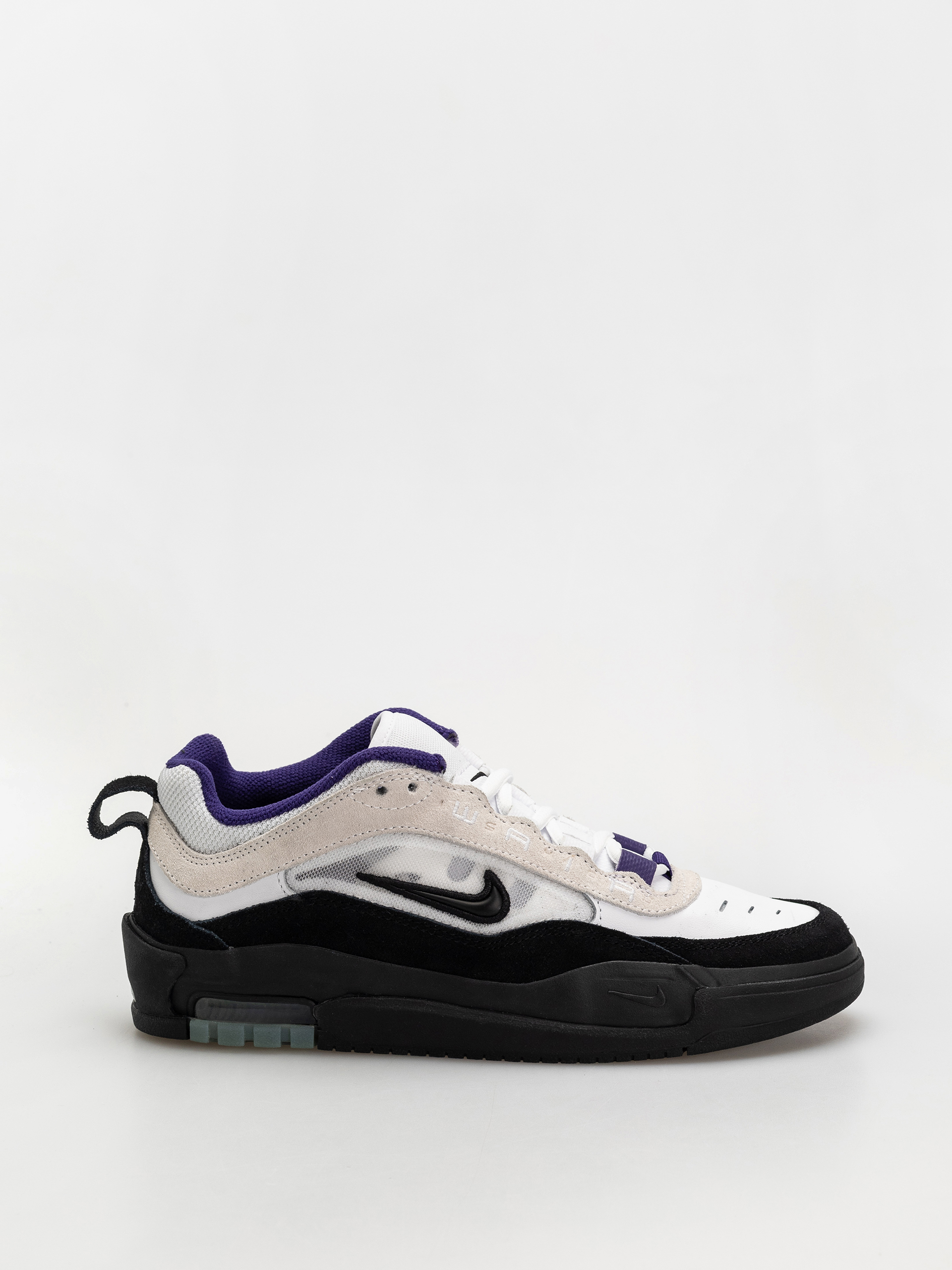 Boty Nike SB Air Max Ishod (white/black court purple black)