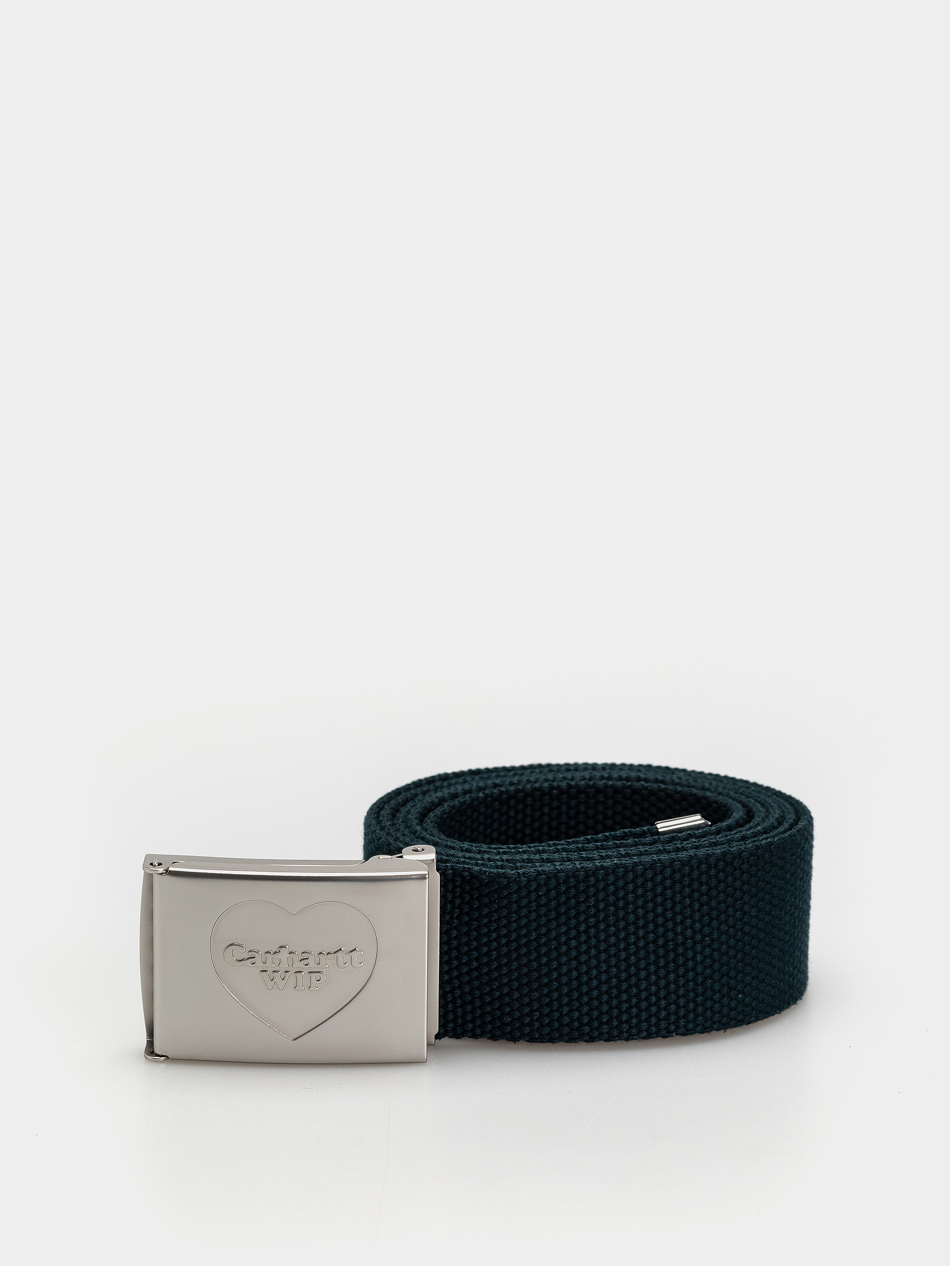 Pásek Carhartt WIP Heart Clip (deep lagoon/silver)