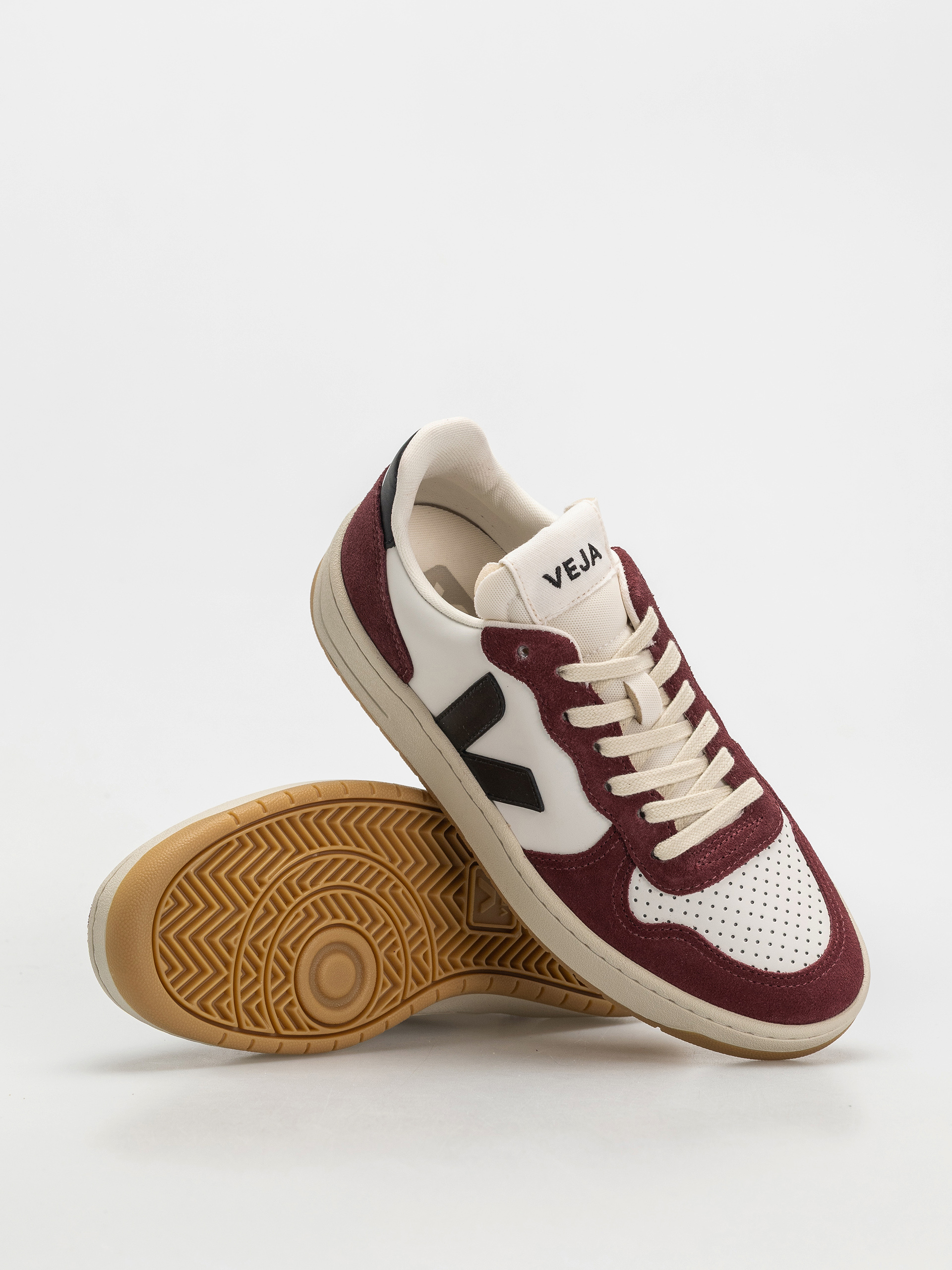 Boty Veja V-10 Wmn (white black amarante)