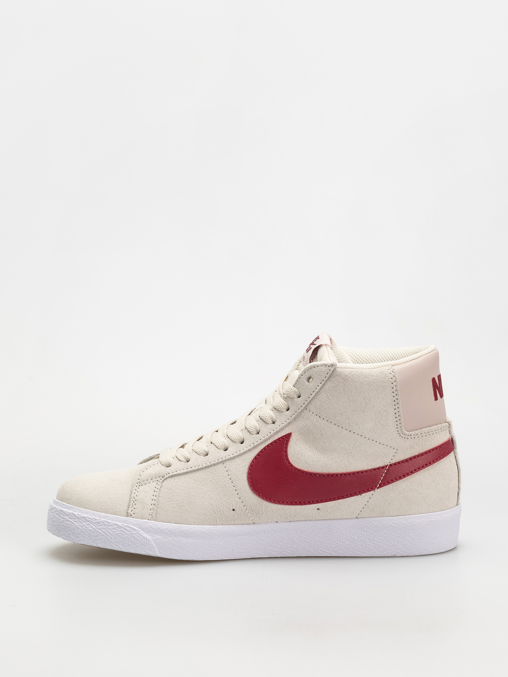 Boty Nike SB Zoom Blazer Mid (pale ivory/noble red silt red white)