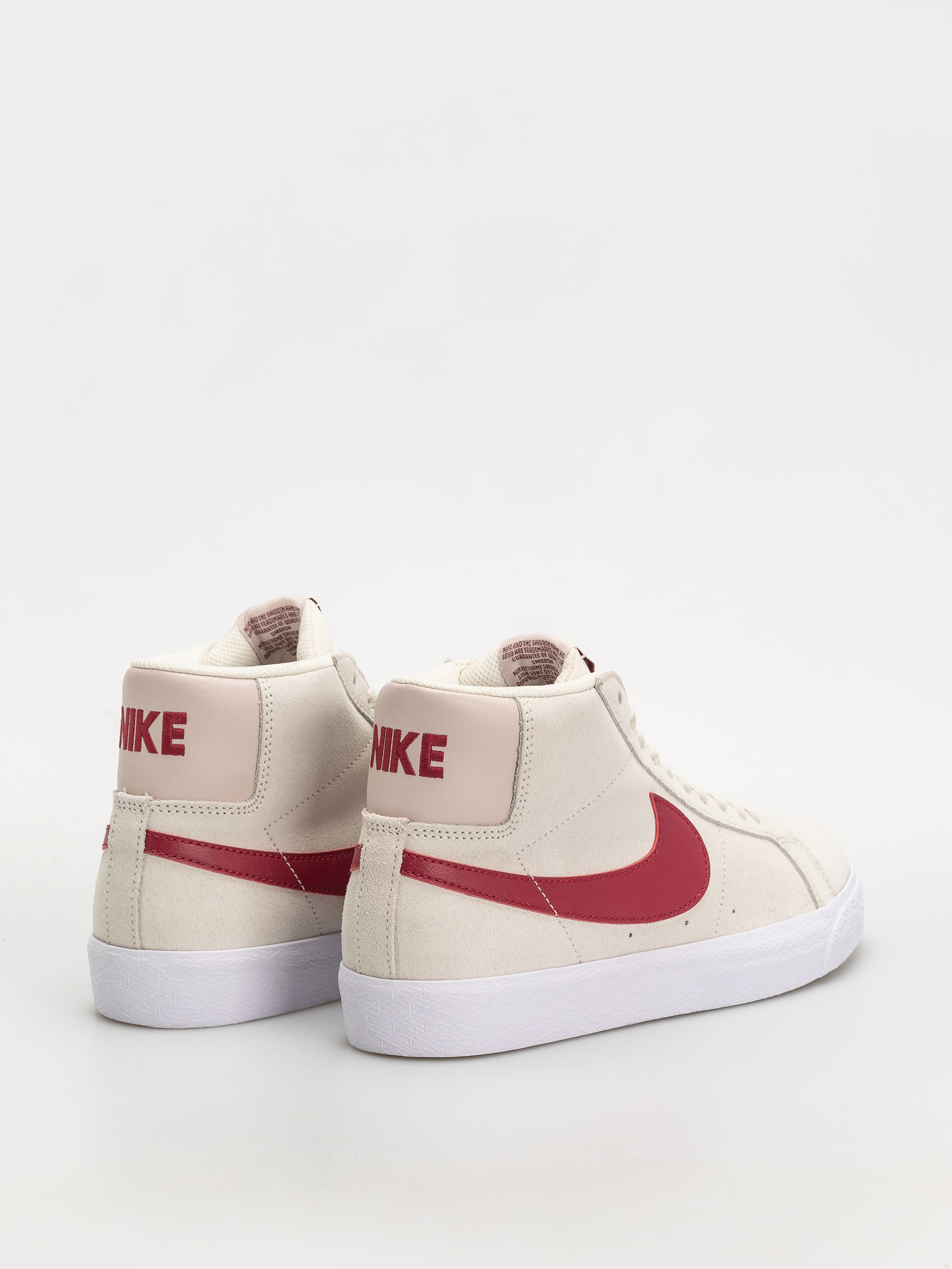 Boty Nike SB Zoom Blazer Mid (pale ivory/noble red silt red white)