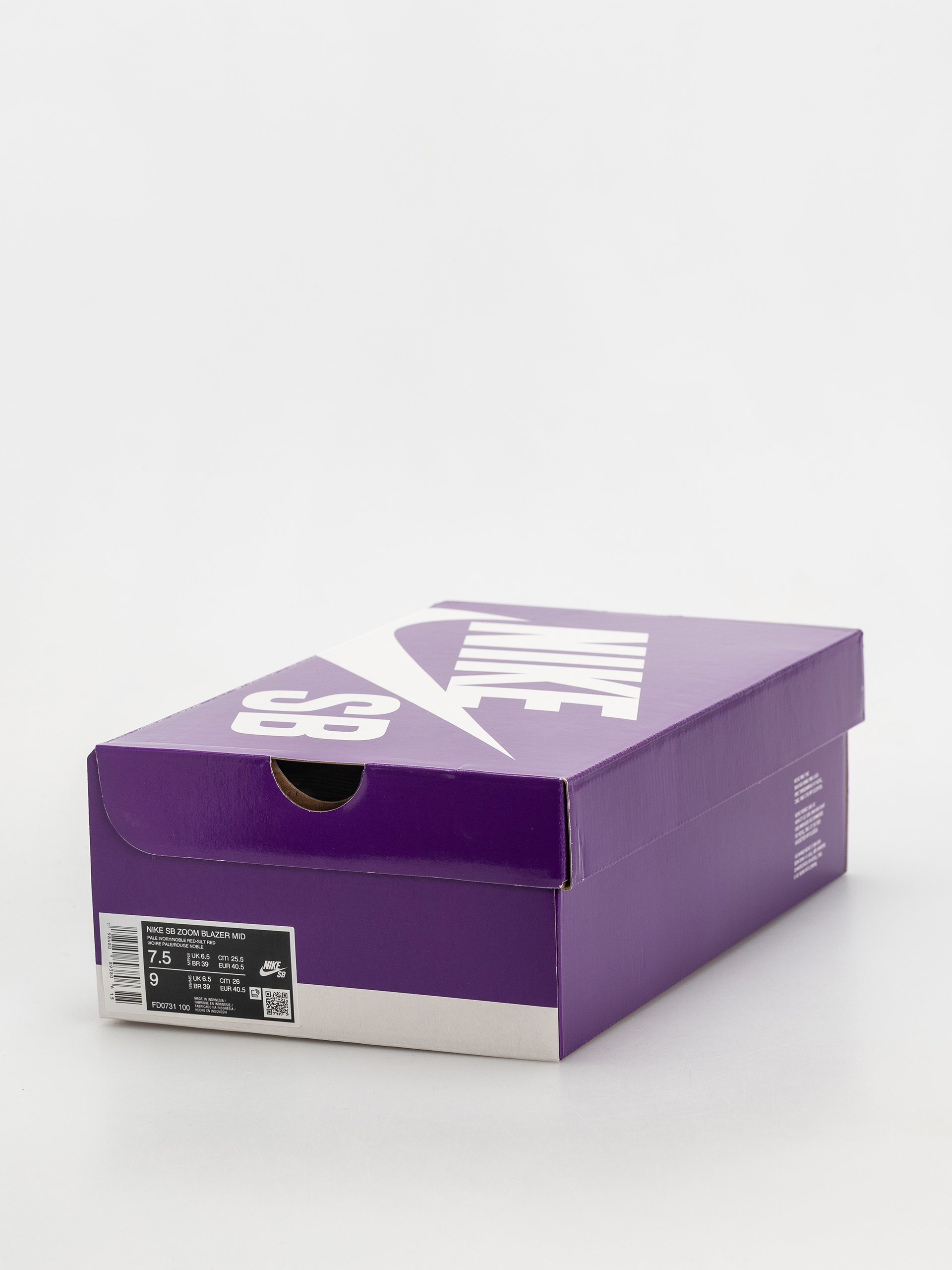 Boty Nike SB Zoom Blazer Mid (pale ivory/noble red silt red white)